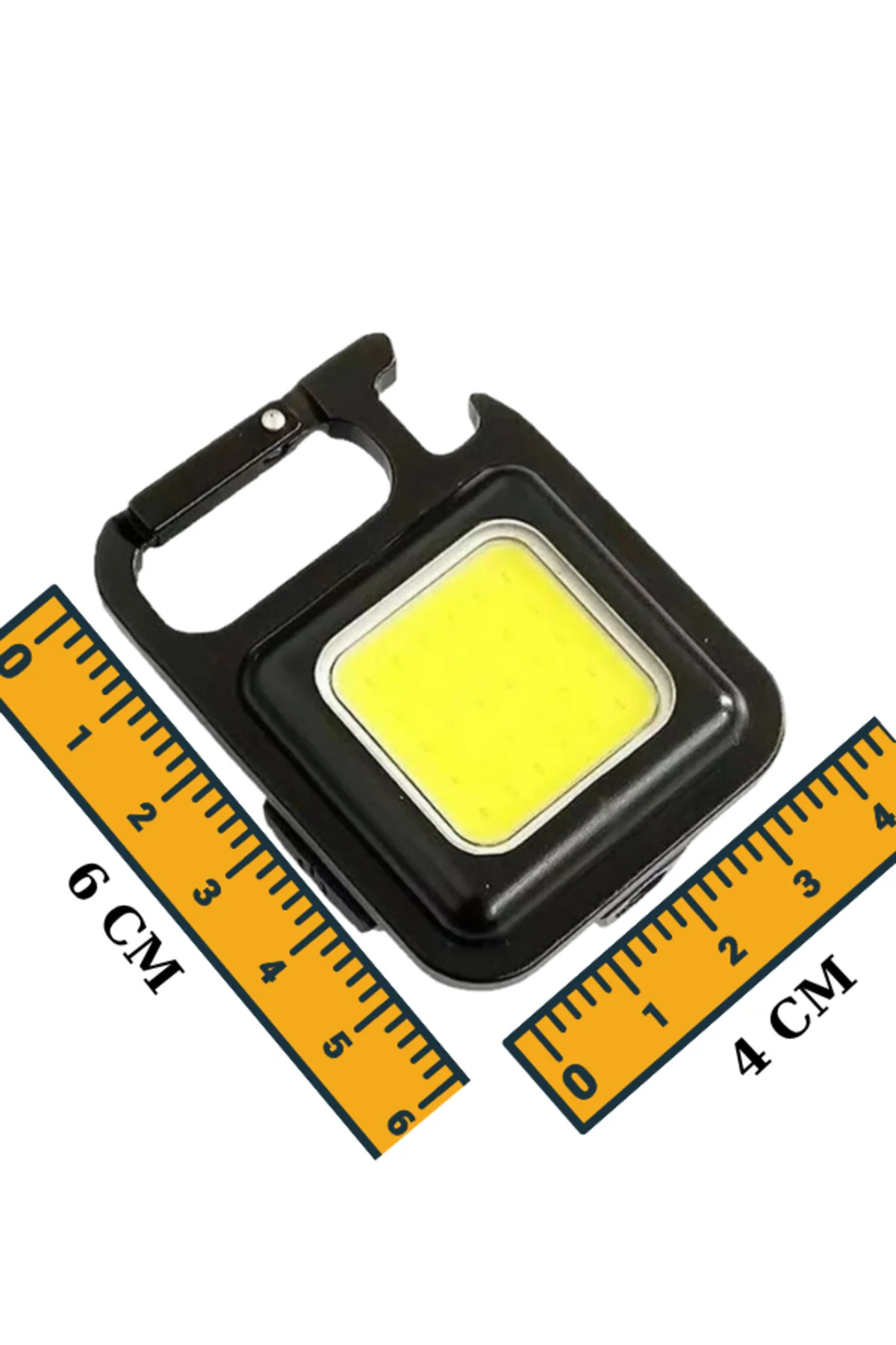 Metal Mini Led El Feneri Anahtarlık Su Geçirmez Mıknatıslı Şişe A
