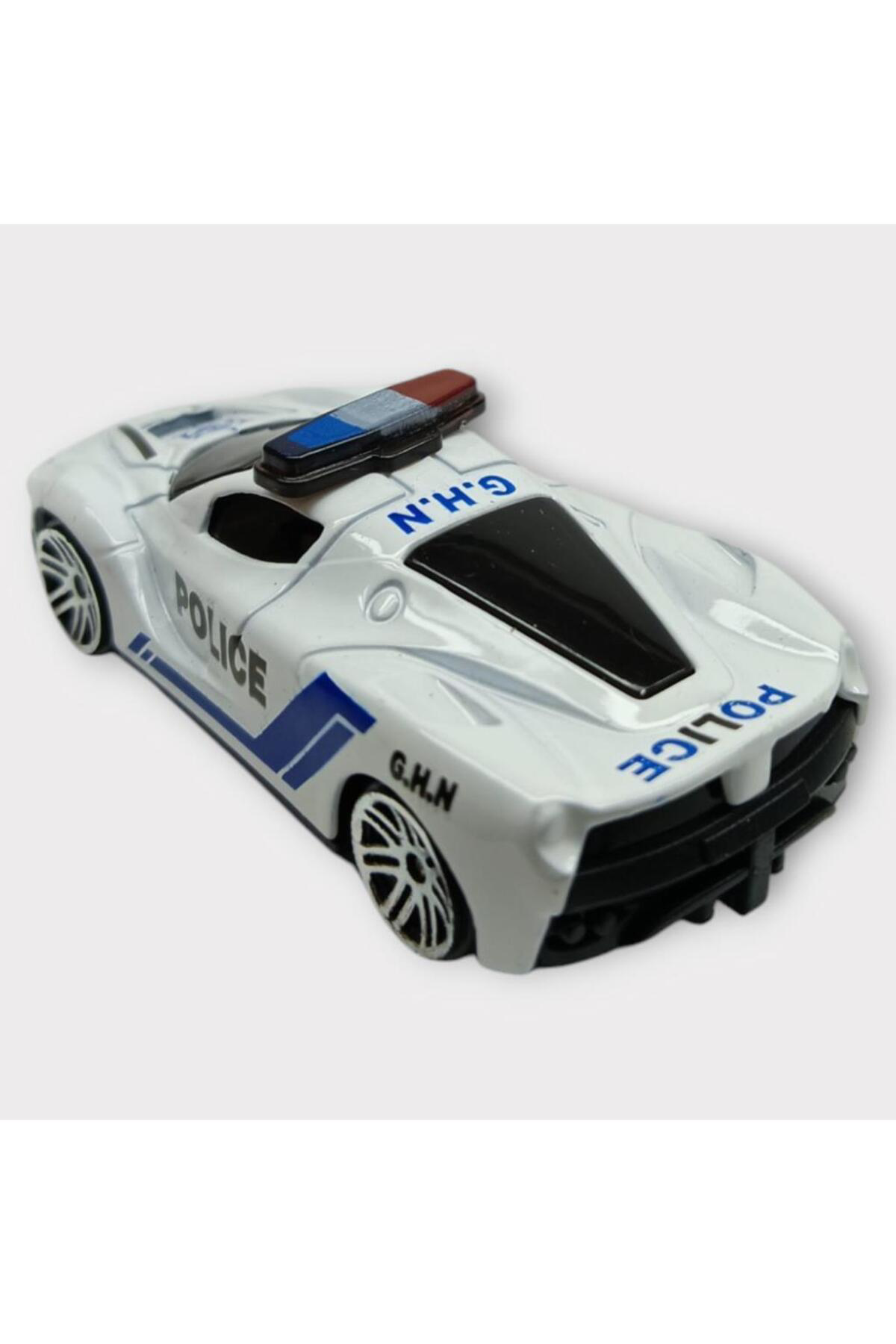 Mulvix Metal Mini Polis Arabası 8 Cm - Polis - 7