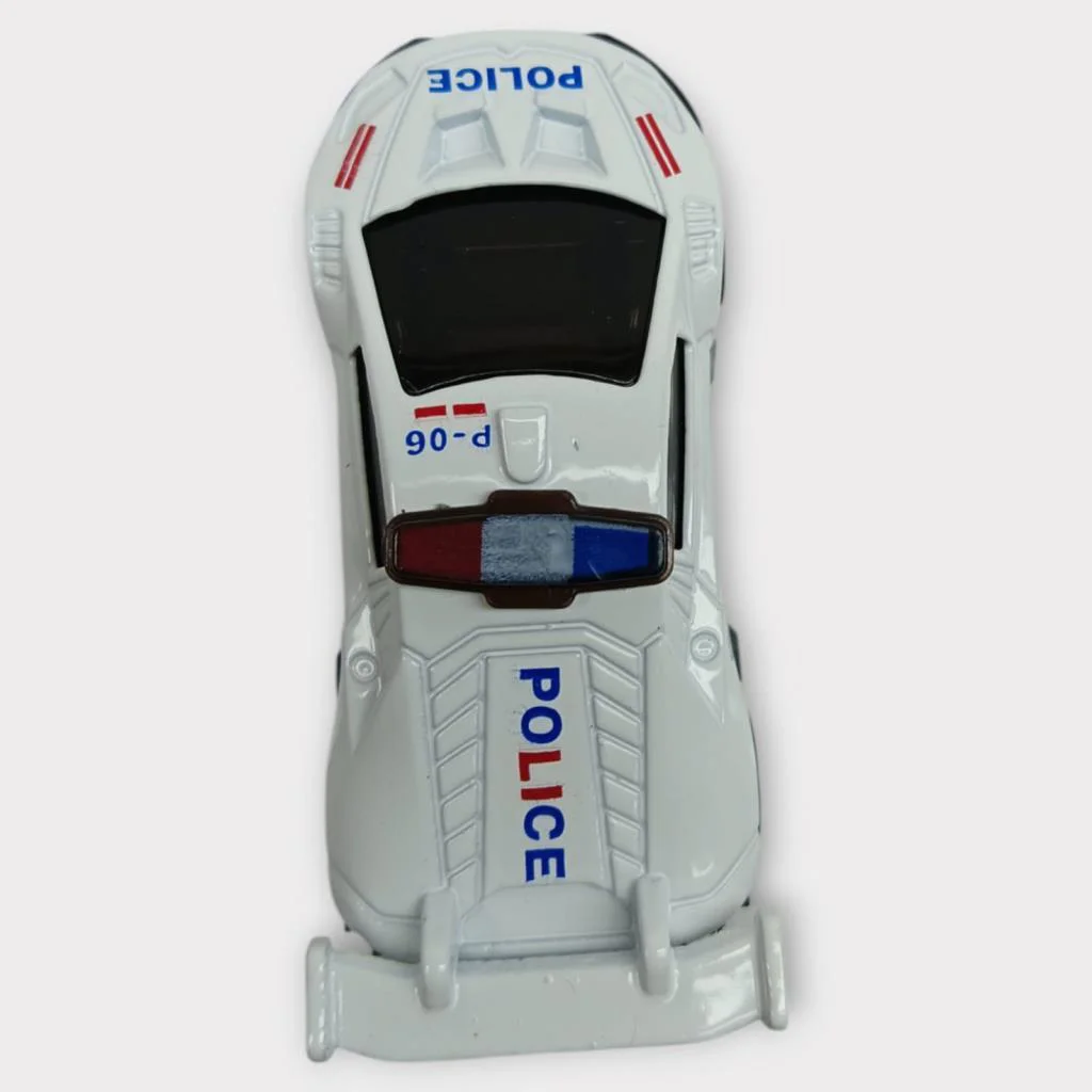 Metal Mini Polis Arabası  8 cm - Polis - 3 - 1 ADET Fiyatı, Yorumları ve Özellikleri
