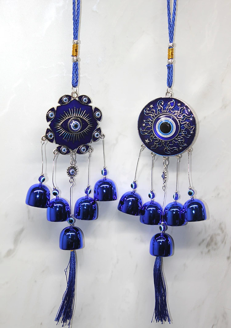 Just Cheap Store Metal Nazar Boncuğu Çan Alk3519