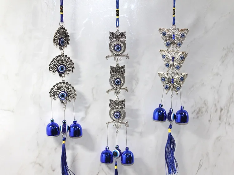 Metal Nazar Boncuğu Çan Alk3502 Metal Nazar Boncuğu Çan Alk3502
