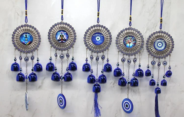 Metal Nazar Boncuğu Çan Alk3491 - Kapıya Asılan Nazarlık | 40 Cm Fiyatı, Yorumları ve Özellikleri