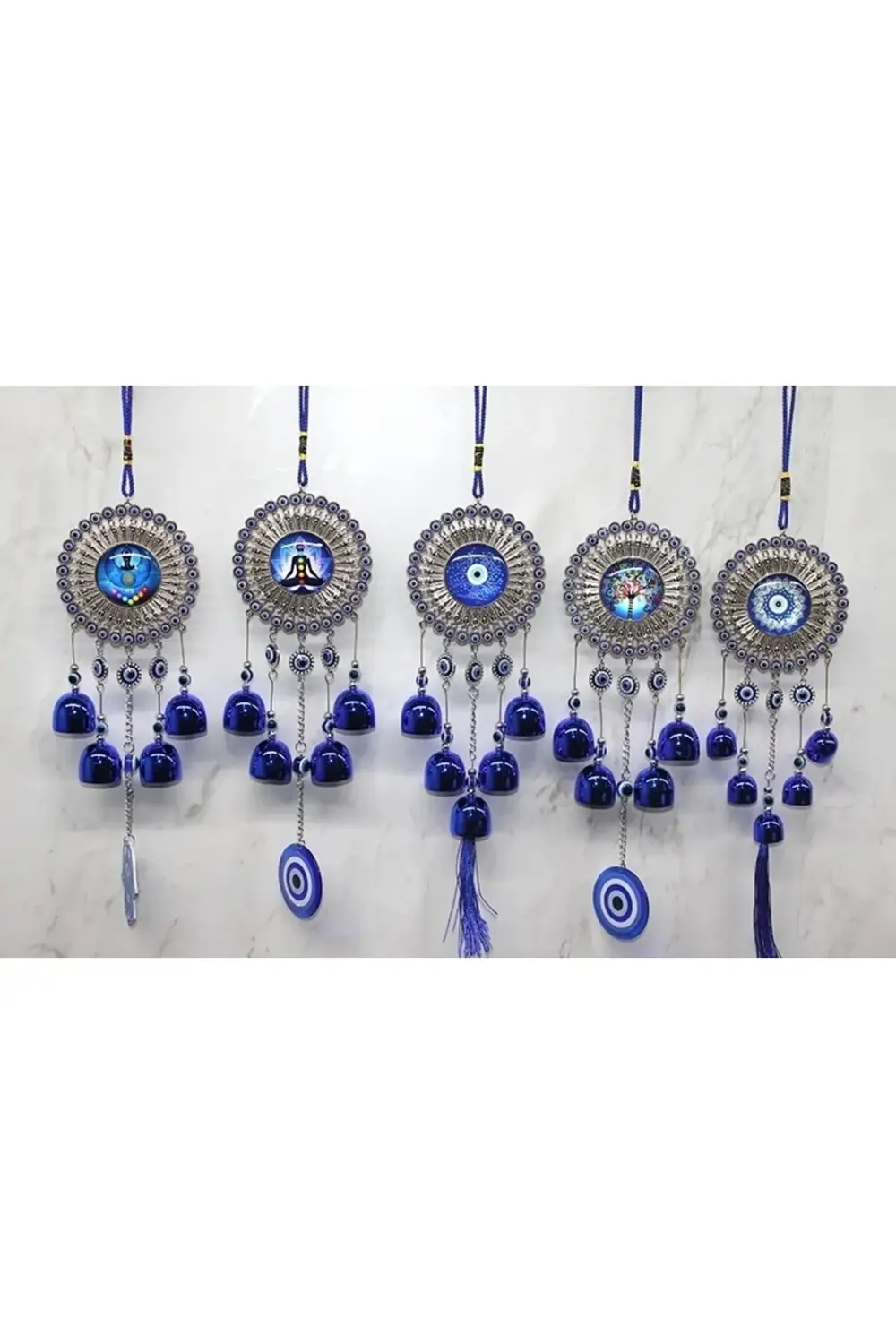 Metal Nazar Boncuğu Çan Alk3491