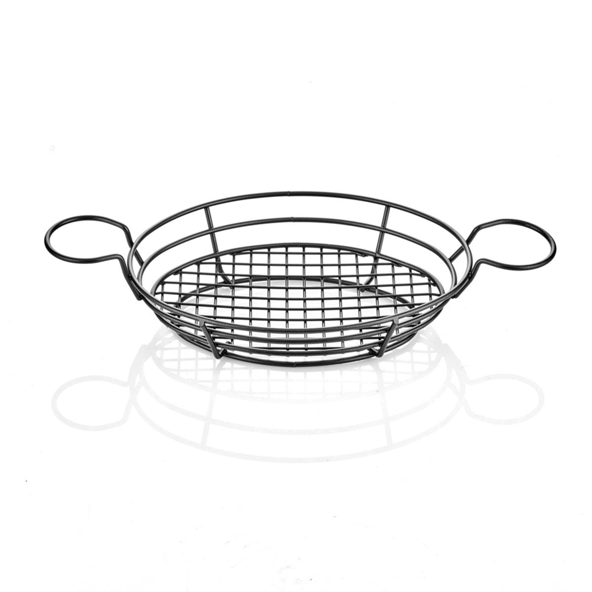 Metal Oval Sunum Sepeti 00
