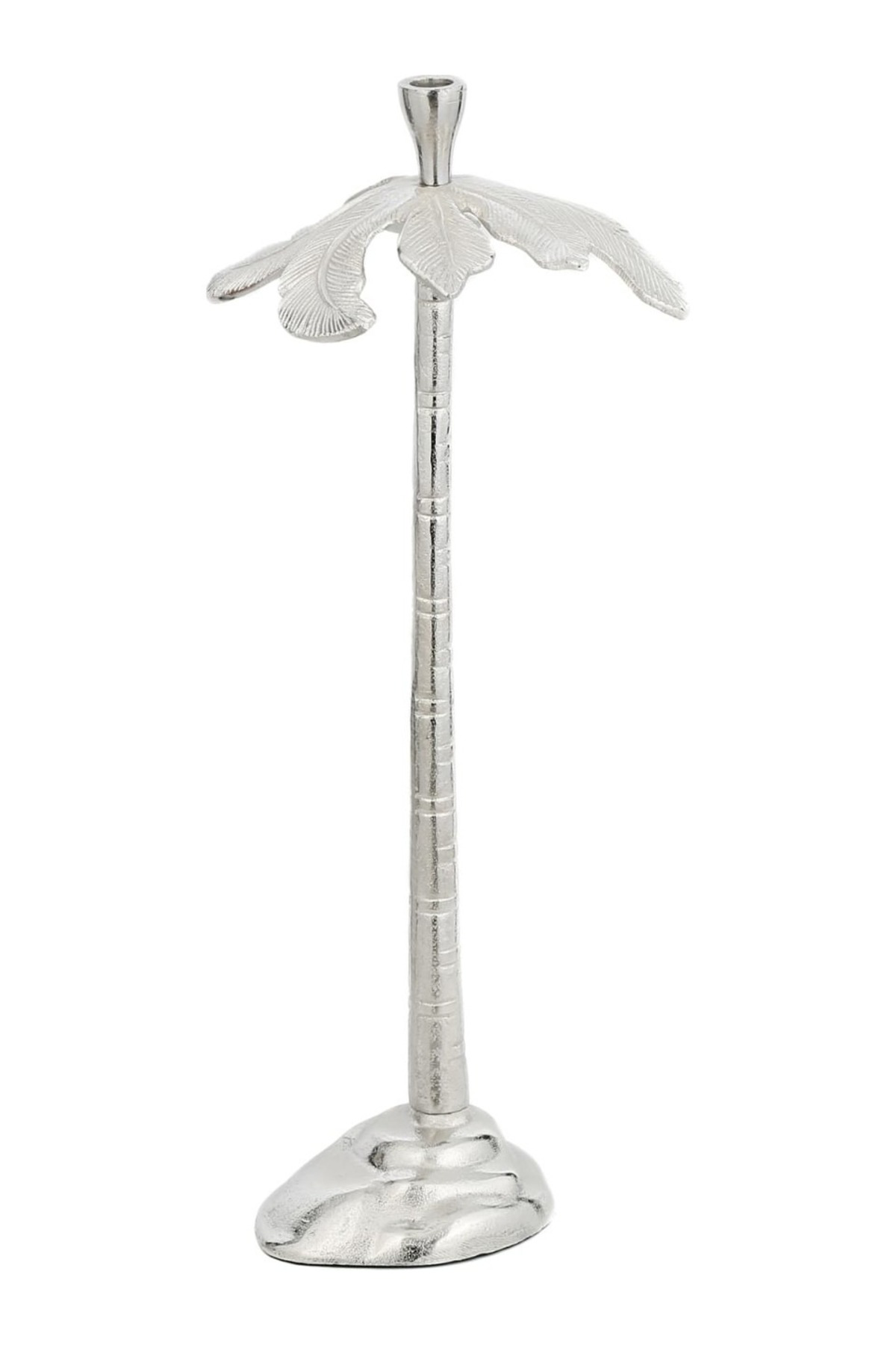 Metal Palmiye Mumluk 66*24*27CM