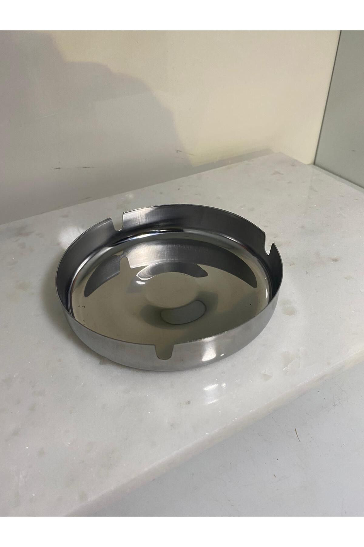 Elif Aksesuar Metal Paslanmaz Çelik Küllük