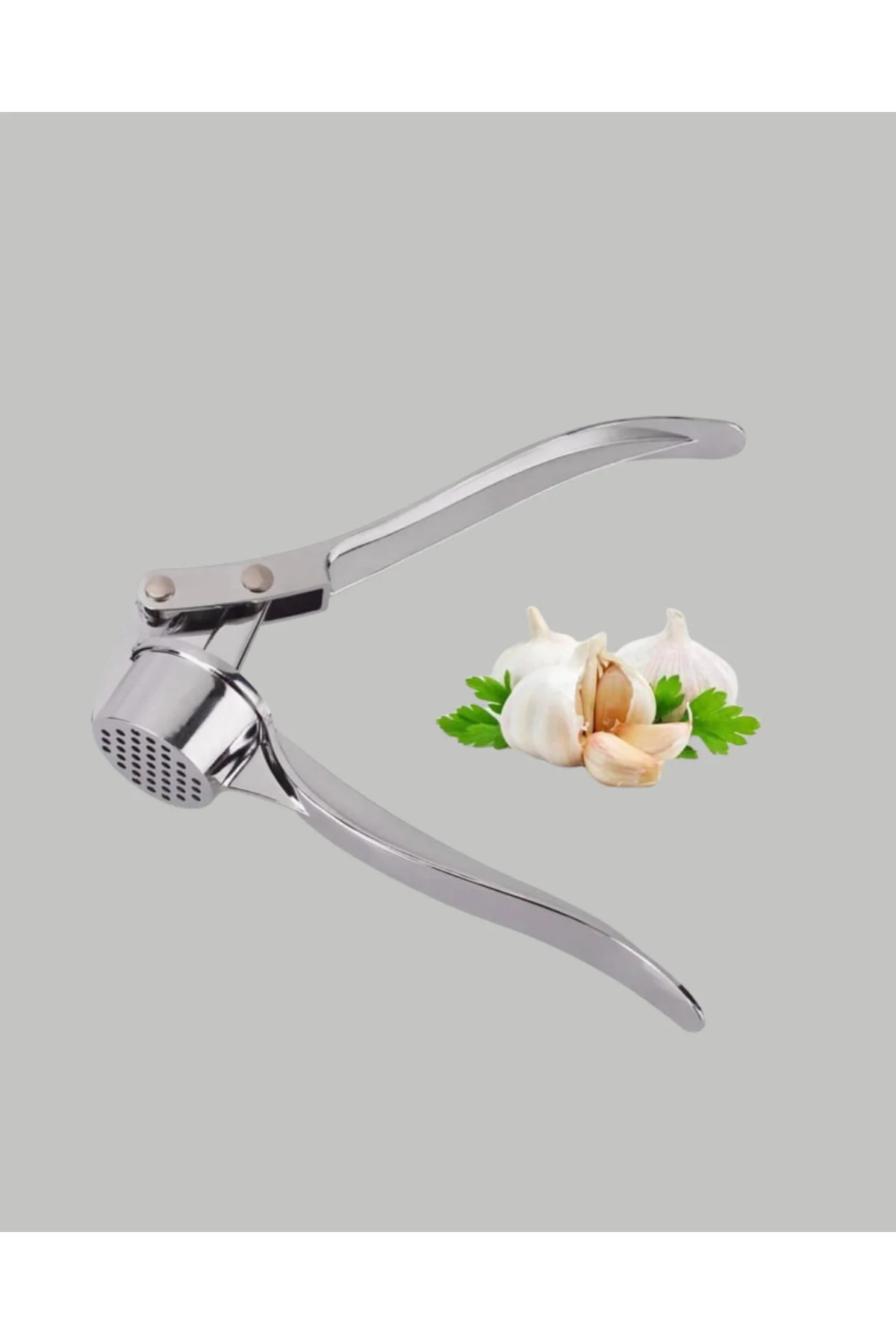 Metal Sarımsak Ezici - Görsel 3