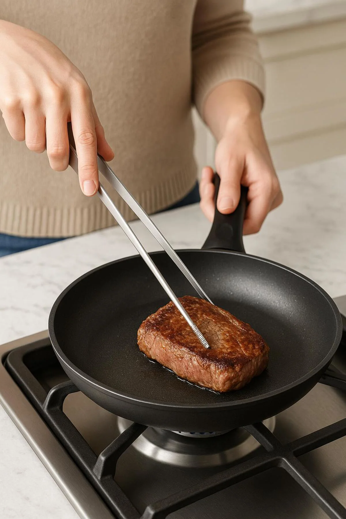 Metal Şef Cımbız Maşa 27 cm