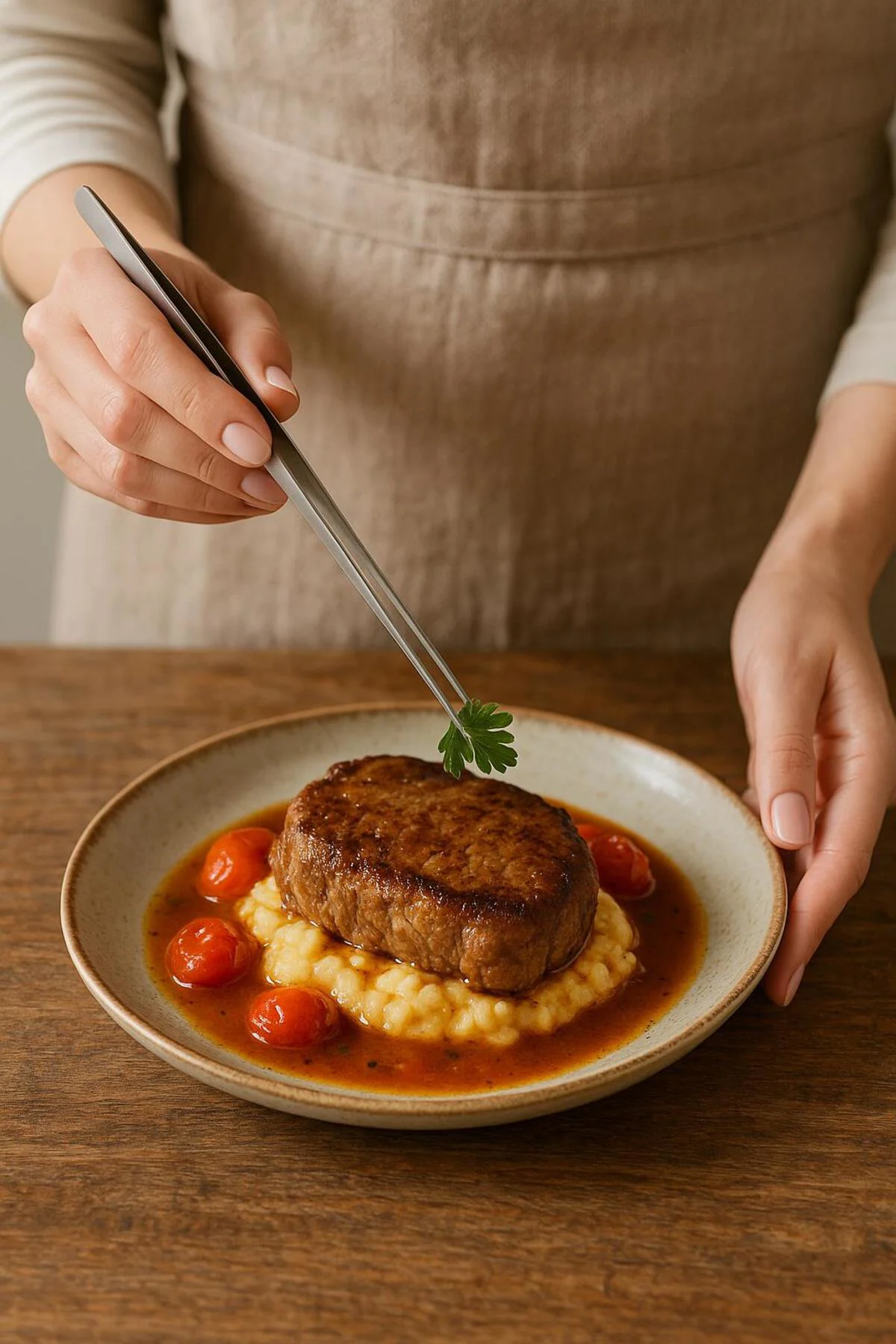 Metal Şef Cımbız Maşa 27 cm