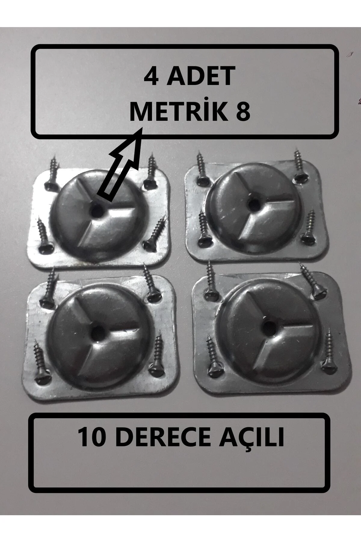 Metal Sehpa Ve Ahşap Ayak Bağlantı Aparatı Açılı Ayak Aparatı Zigon Sehpa Masa Koltuk Puf 4 ADET FİYATIDIR