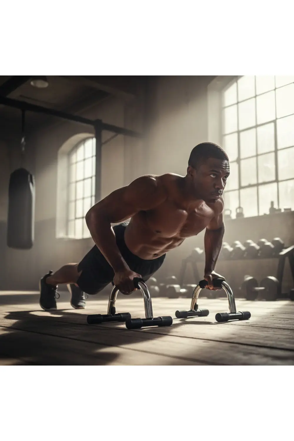 Metal Şınav Barı - Spor - Egzersiz - Jimnastik - Kondisyon - Push