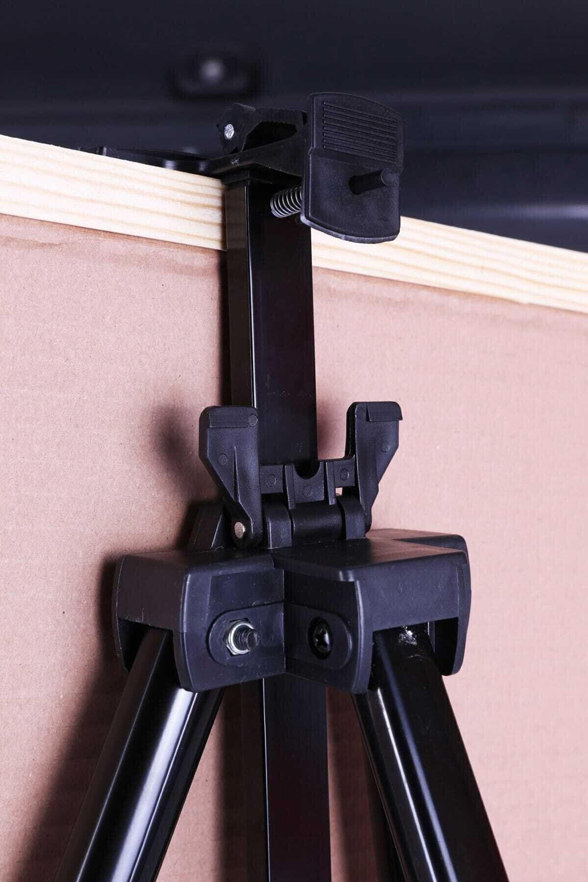 Panda Metal Şovale Siyah Teleskopik Ayaklı