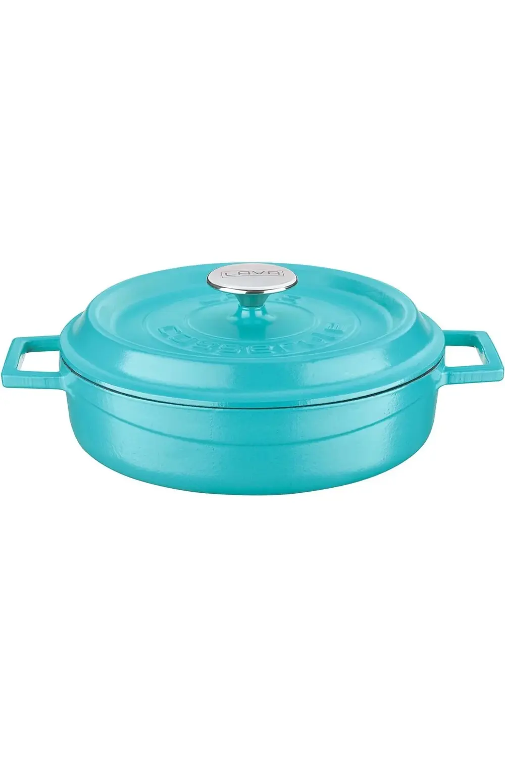 Metal Spring Serisi - Döküm Çok Amaçlı Tencere, Yuvarlak, 24 cm,