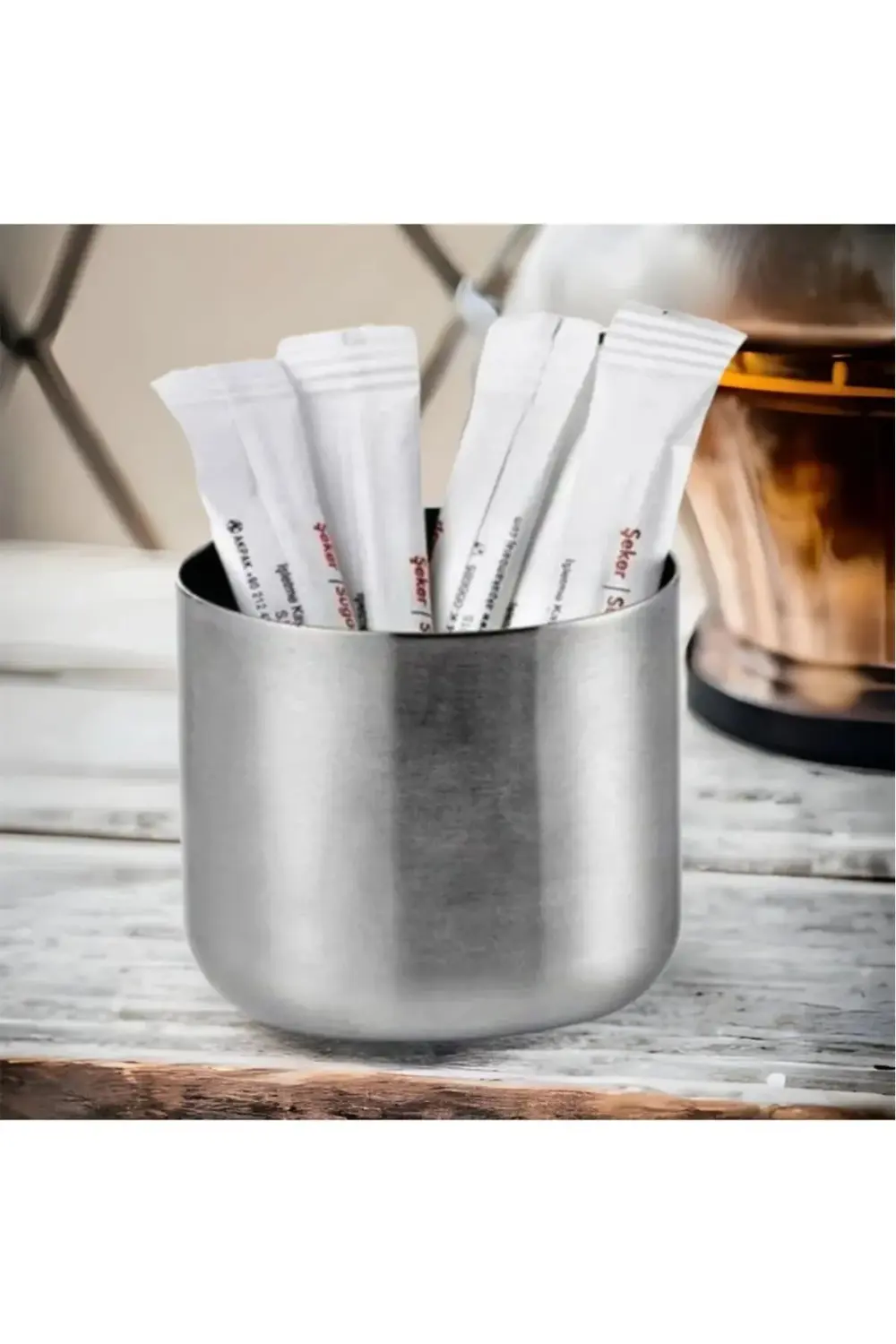 Metal Stick Şekerlik Tekli