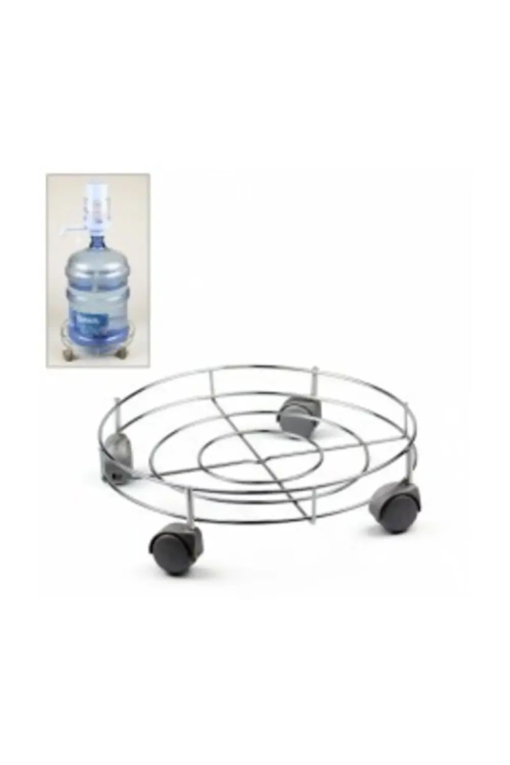 Metal Tekerlekli Tüpçek...hareketli Tüp Altlığı..damacana Altı Ha