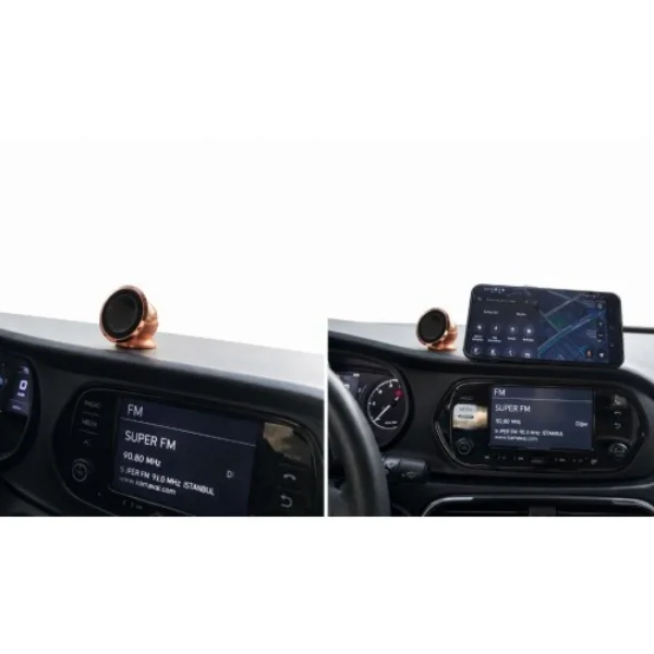 Metal Telefon Tutucu Torpidoya Yapışan Mıknatıslı Metal Telefon Tutucu Torpidoya Yapışan Mıknatıslı