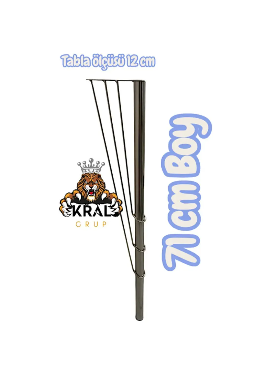 Metal Telli Masa, Dresuar Ayağı, 71*12*12 Cm İki Adet Gönderim Sa