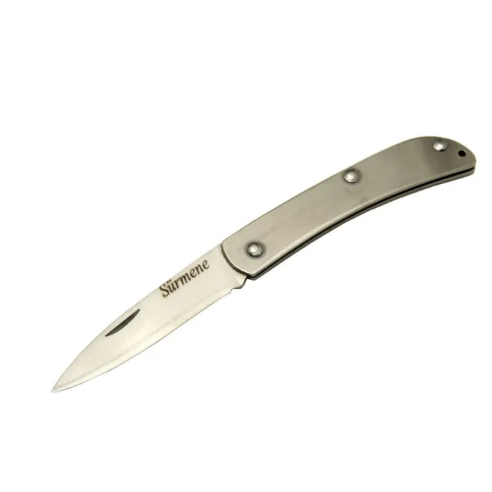 Just Cheap Store Metal Yerli Akarsu 15,5 Cm Kamp / Outdoor Çakı  - Yarı Otomatik