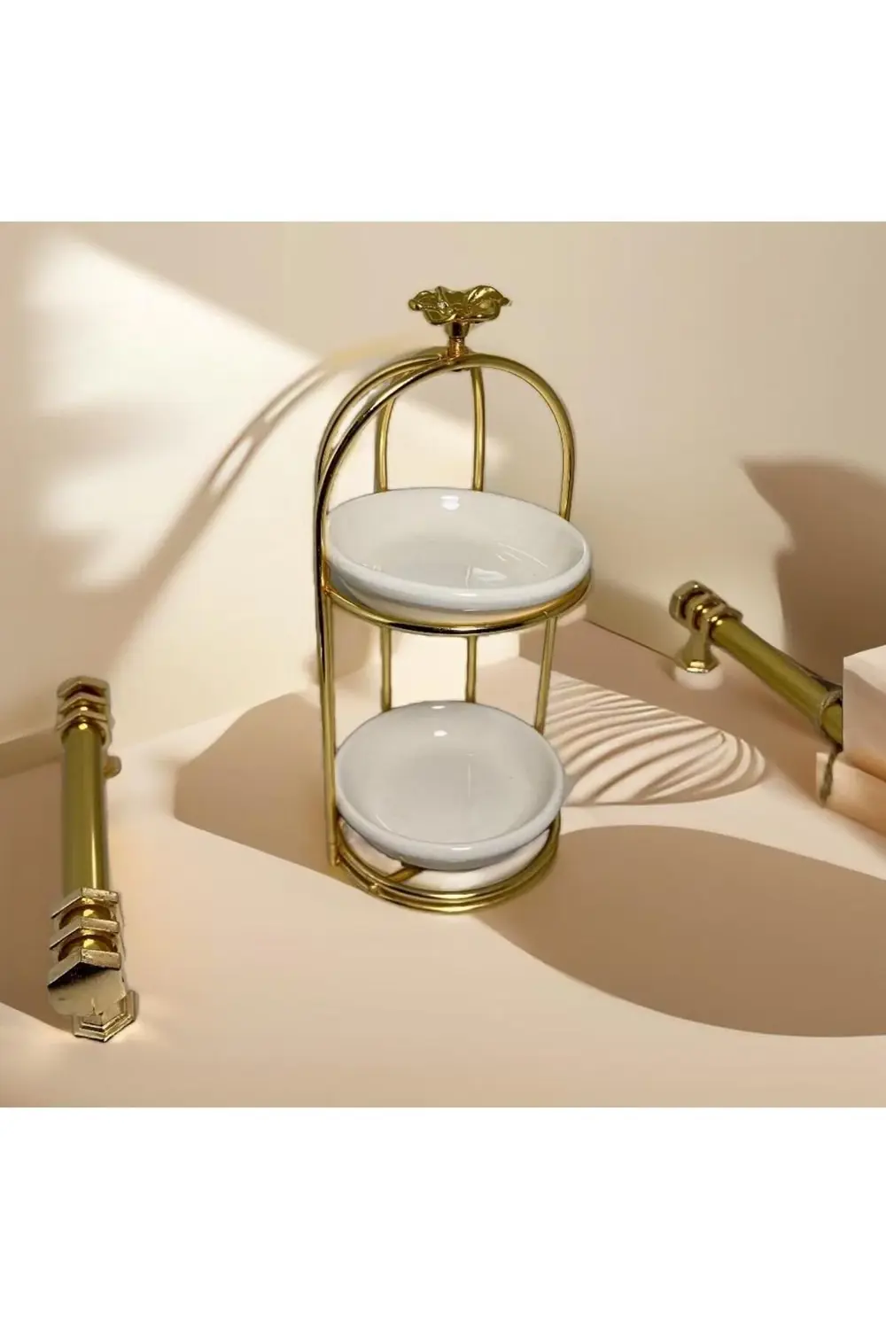 Metal  Yeşil Dekoratif Resim Çerçeveli Minübüs Araba