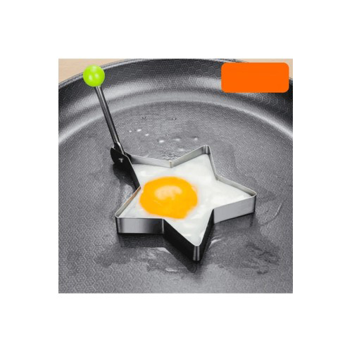 Metal Yıldız Omlet & Krep Kalıbı Yapışmaz Yüzeyli Eğlenceli Şekil Metal Yıldız Omlet & Krep Kalıbı Yapışmaz Yüzeyli Eğlenceli Şekil