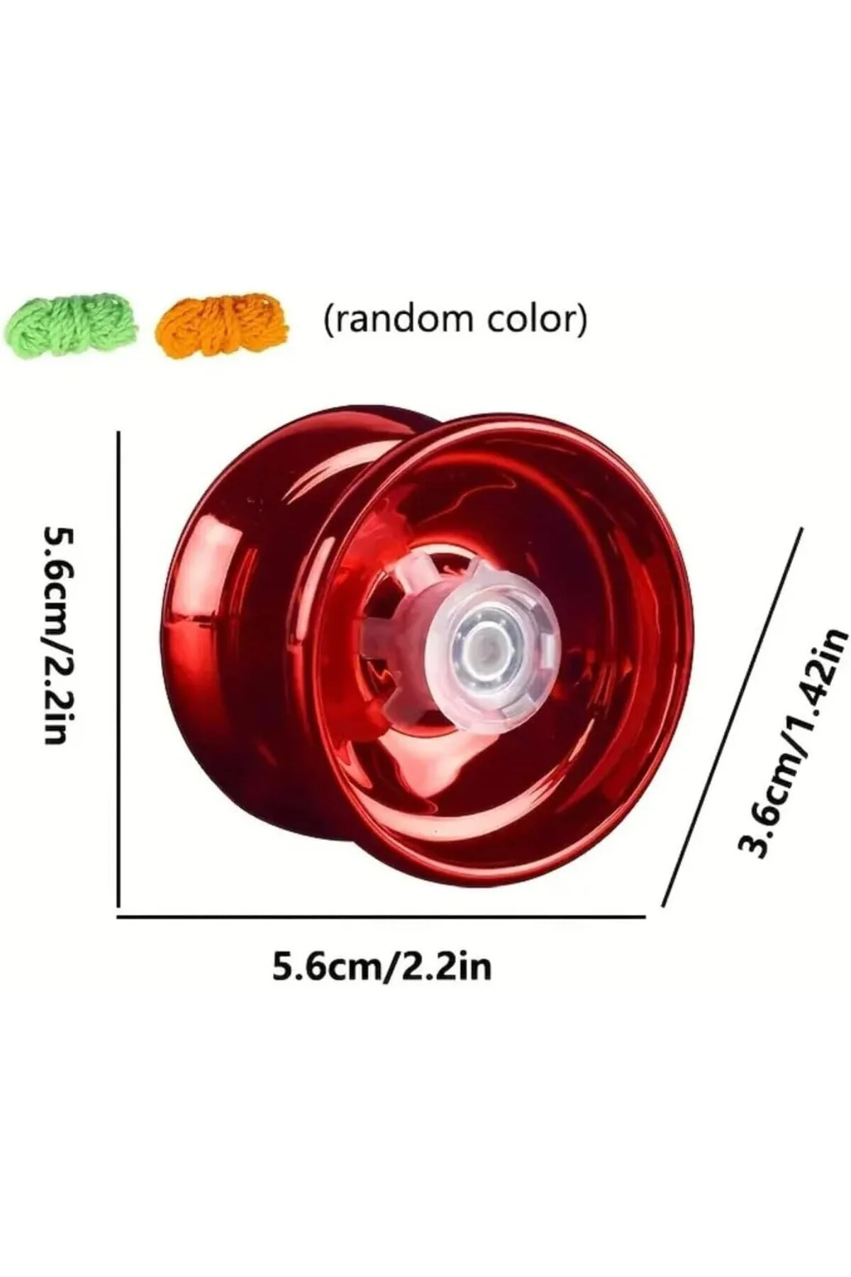 Metal Yoyo Oyuncak Extra Rulmanlı Profesyonel Yo-Yo Oyuncağı Unre