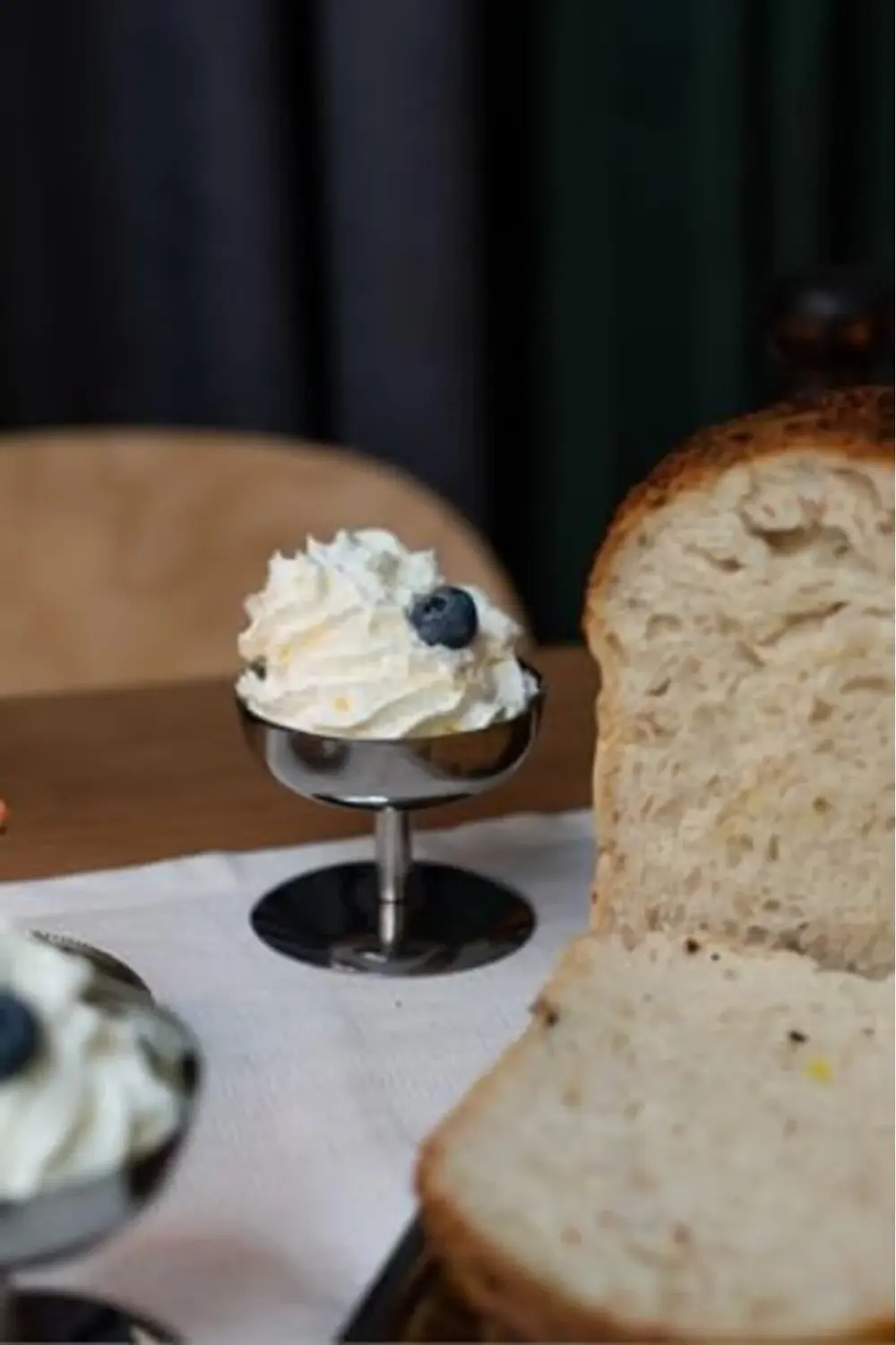 & Metal Yüksek Ayaklı 8 Cm Dondurma Tatlı Çerez Kahvaltılık Sunum