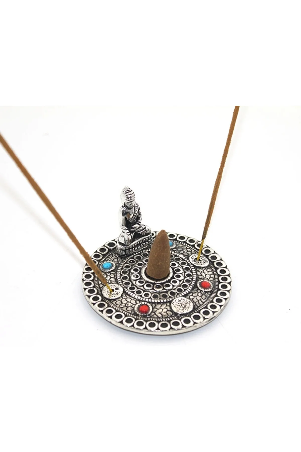 Metal Yuvarlak Budalı Tütsülük Model 2