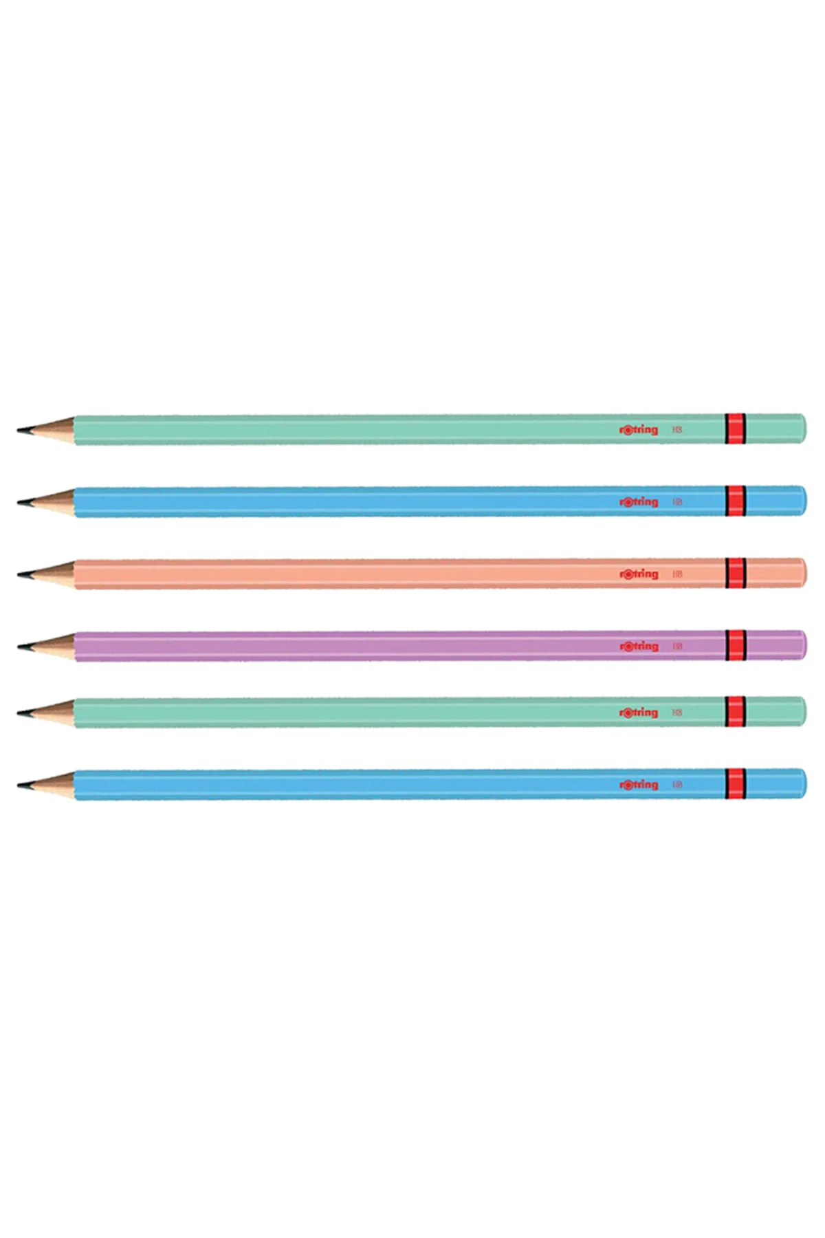 Metalik 6 Lı Kurşun Kalem (2090067)