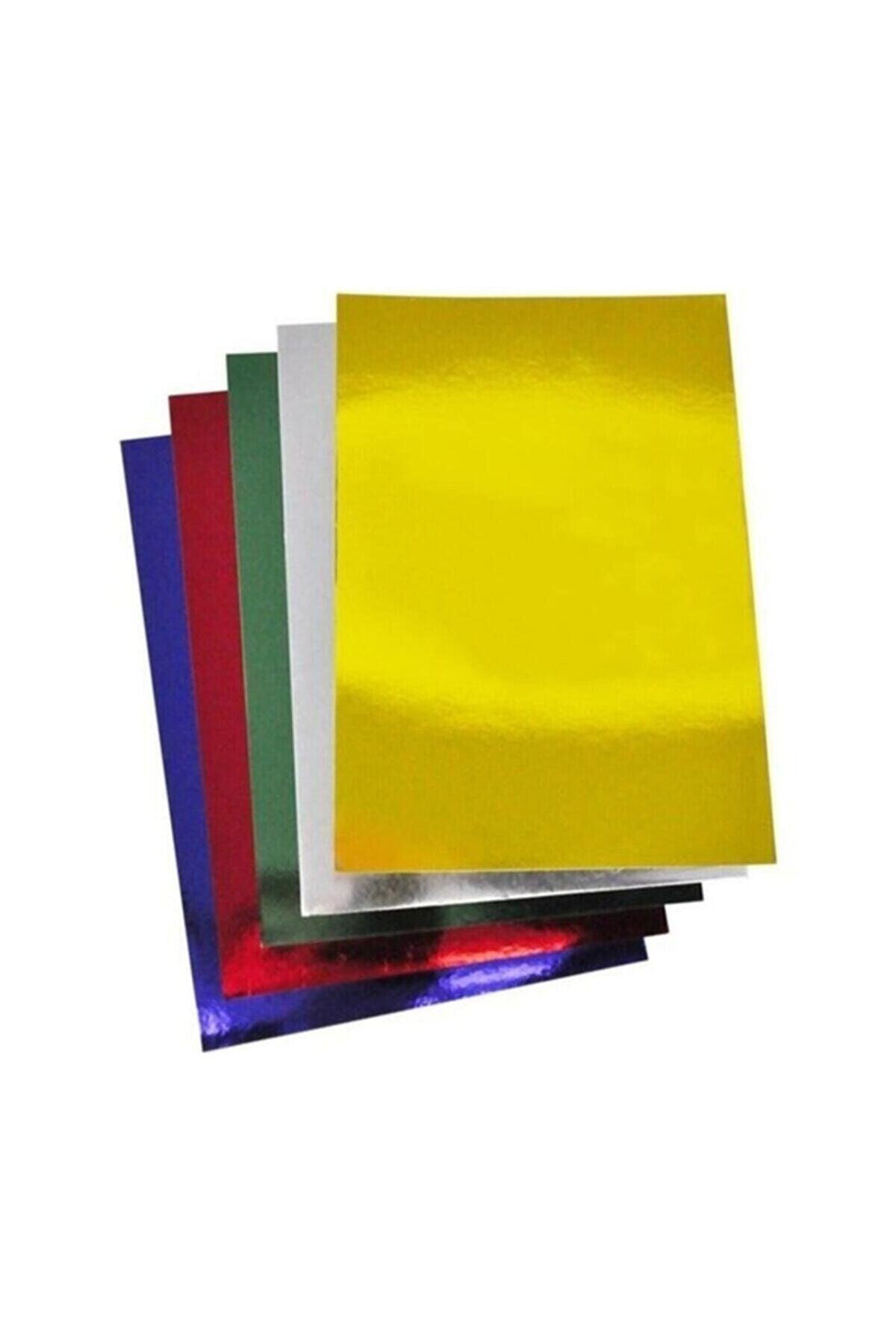 Rubenis Metalik (Aynalı) Karton 50X70 Cm 10 Ad 5 Renk