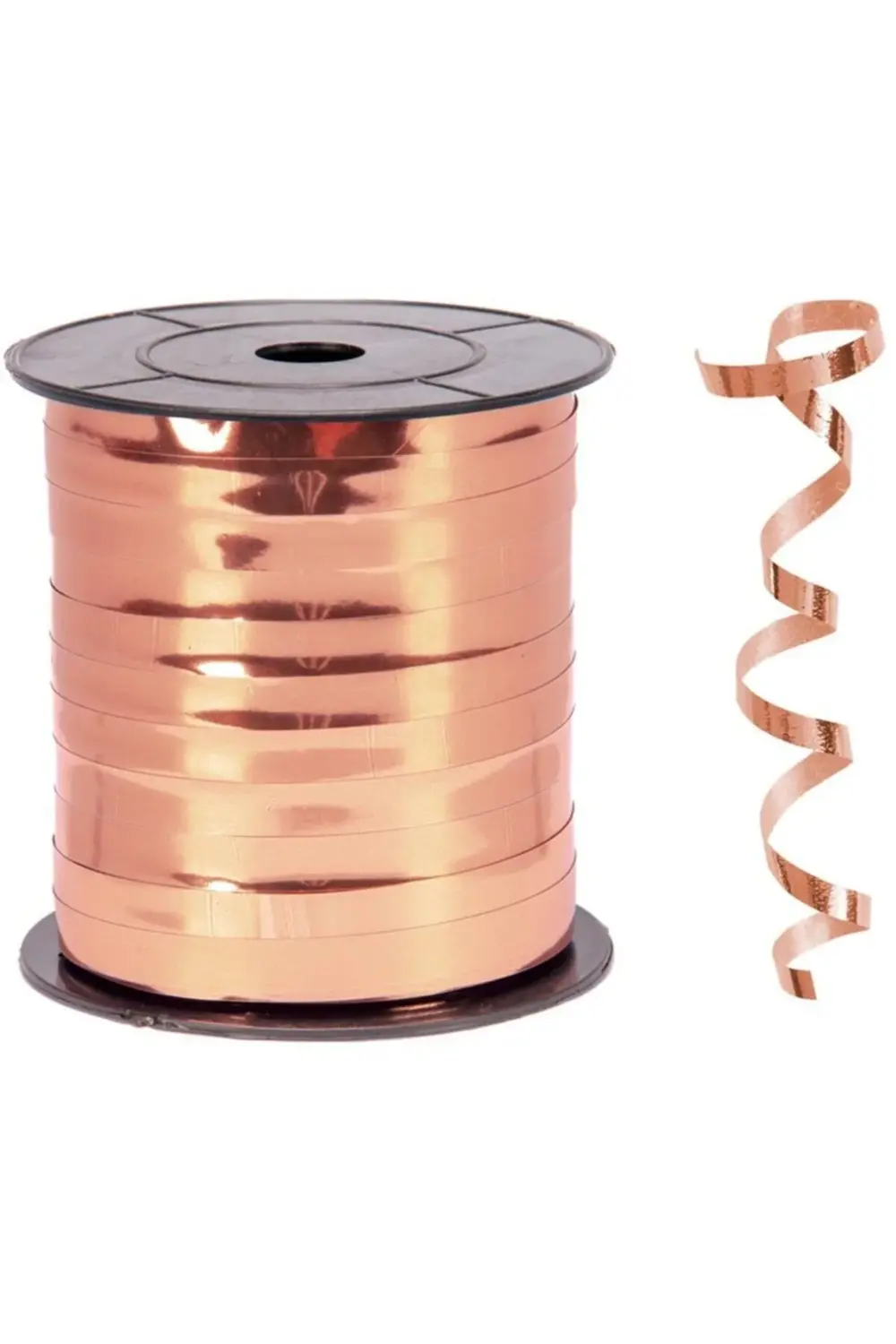 Metalik Bakır Renk Rafya 8 Mm X 200 M