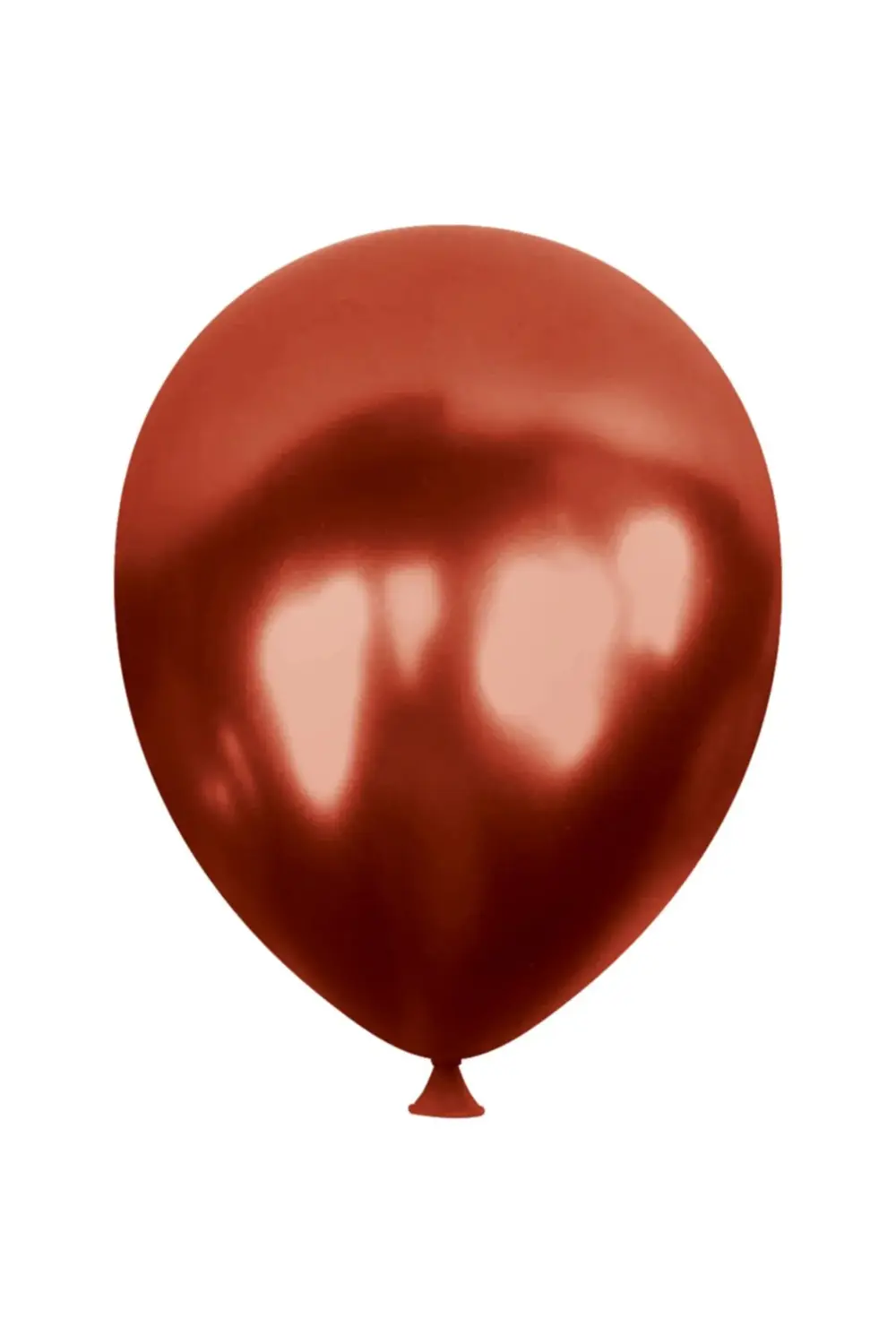 Metalik Balon Baskısız (100 'LÜ) Bordo