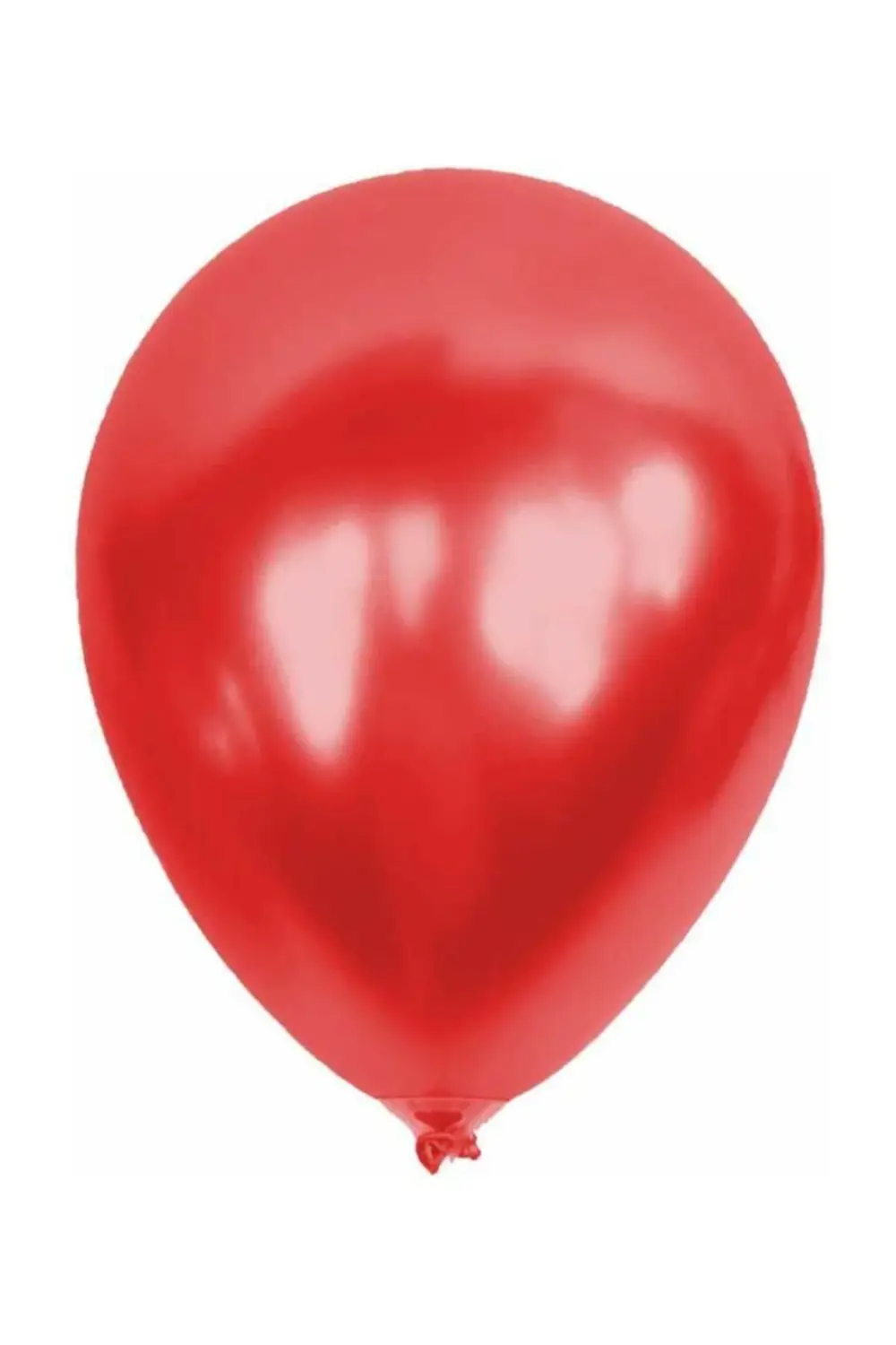Metalik Balon Kırmızı 10'lu