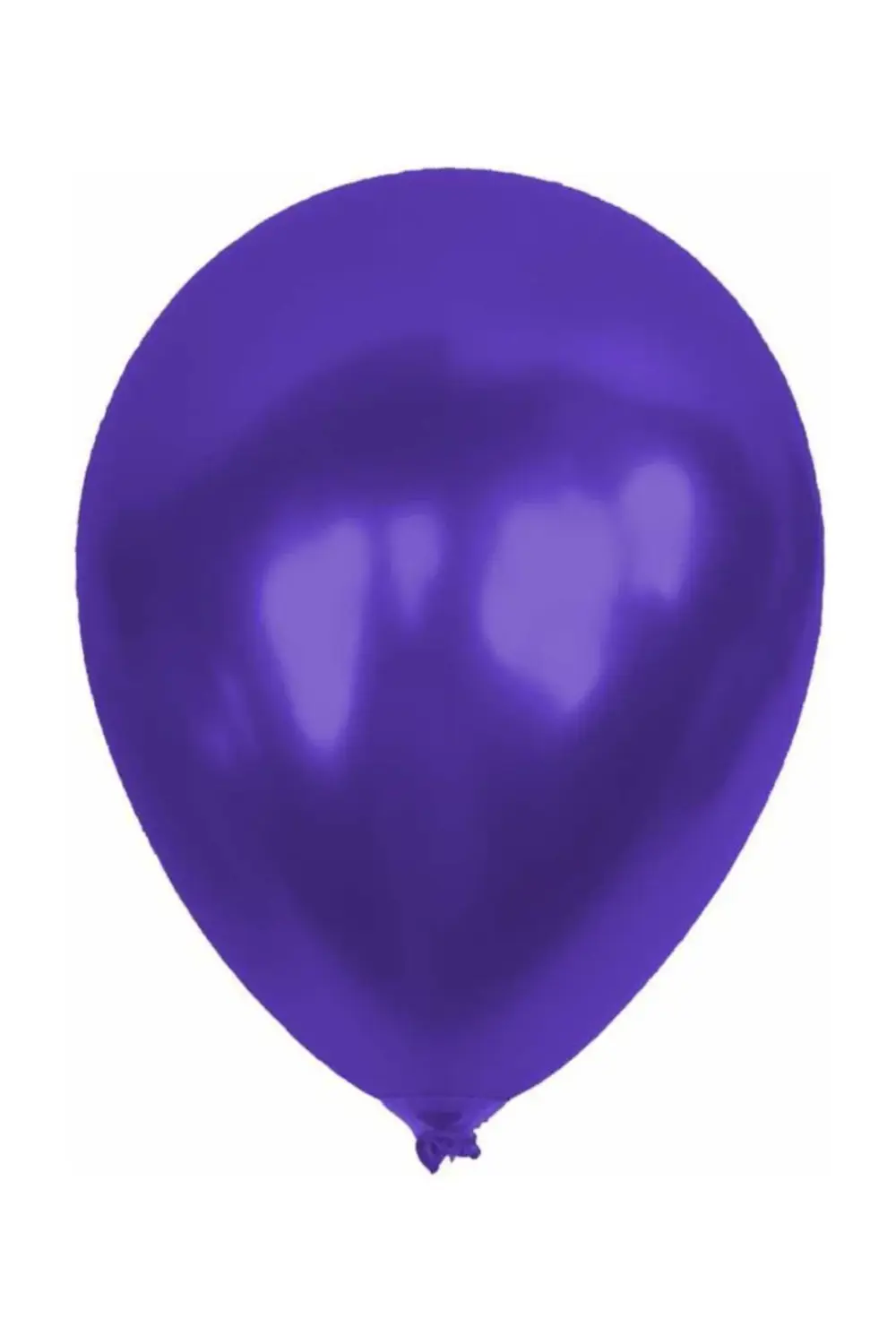 Metalik Balon Mor 10lu (0379)