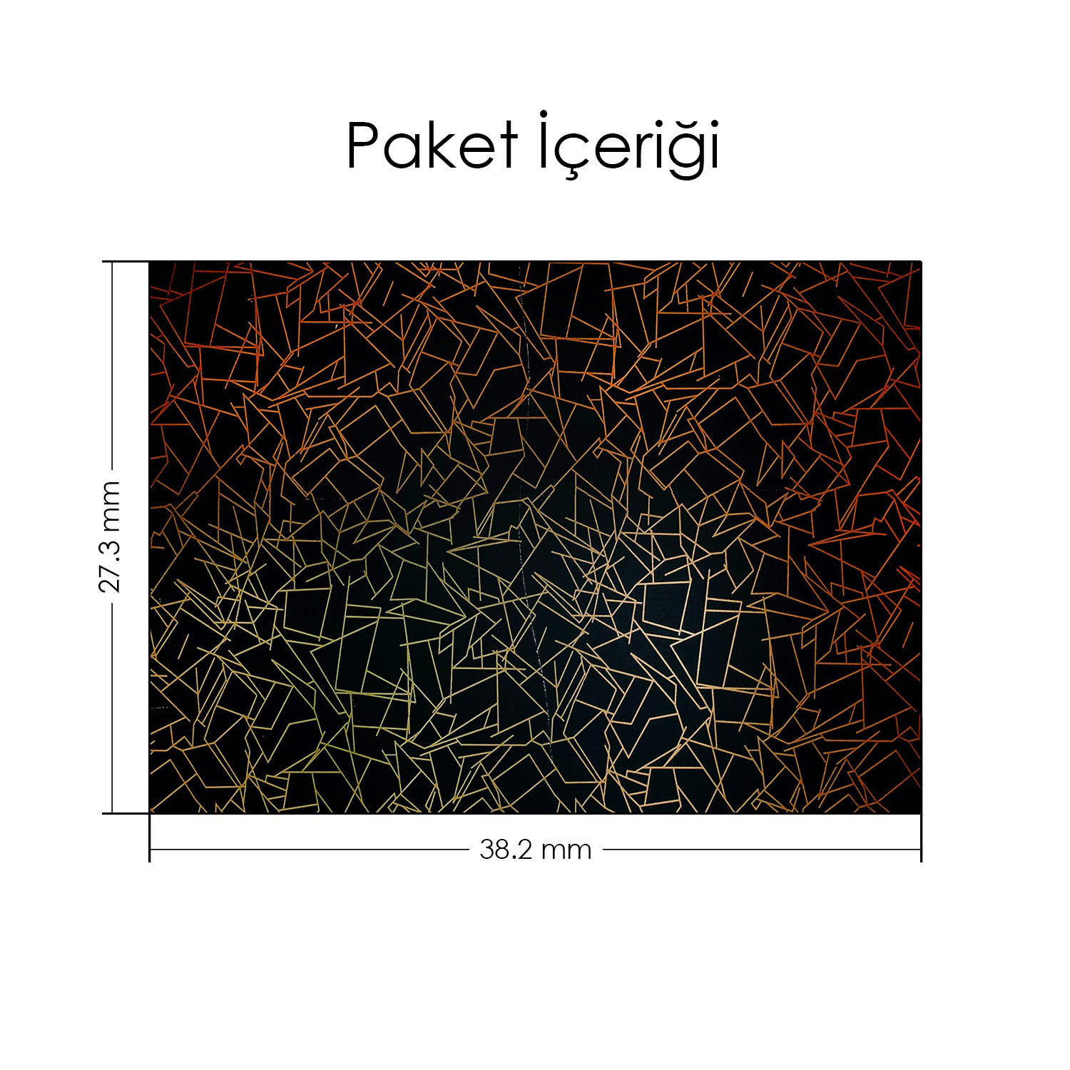 Artikel Metalik Çizgiler Notebook Sticker, Laptop Sticker,, Hp Sticker, A