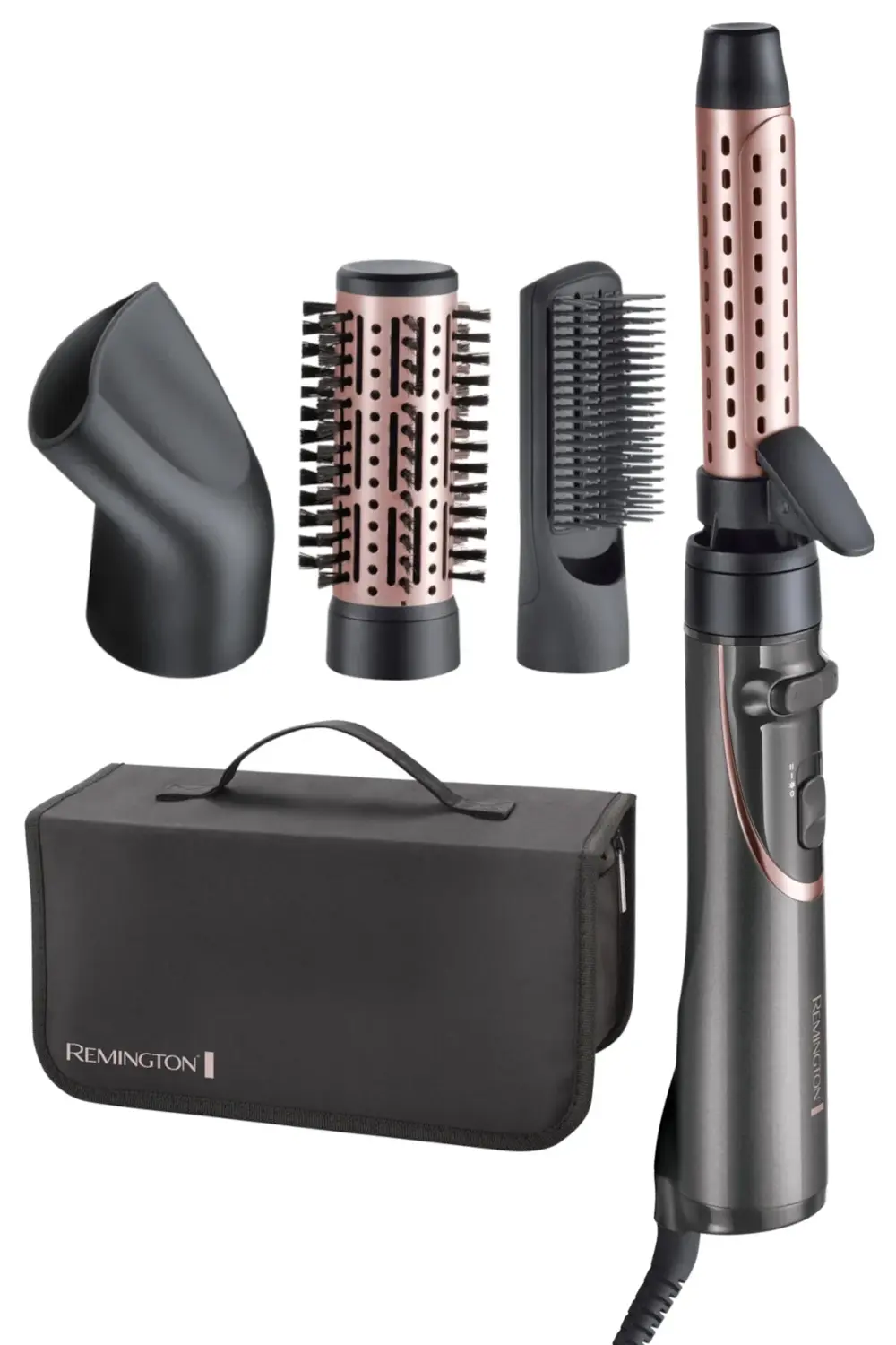 Metalik Gri Curl&Straight Confidence Saç Şekillendirme Seti As860