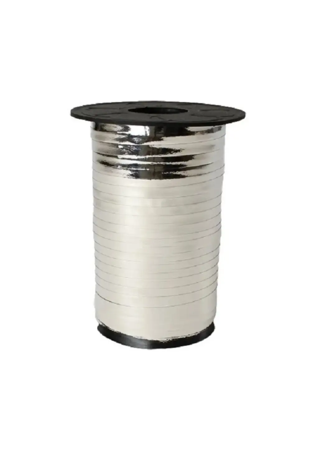 Metalik Gümüş Renk Rafya 8 Mm X 200 M