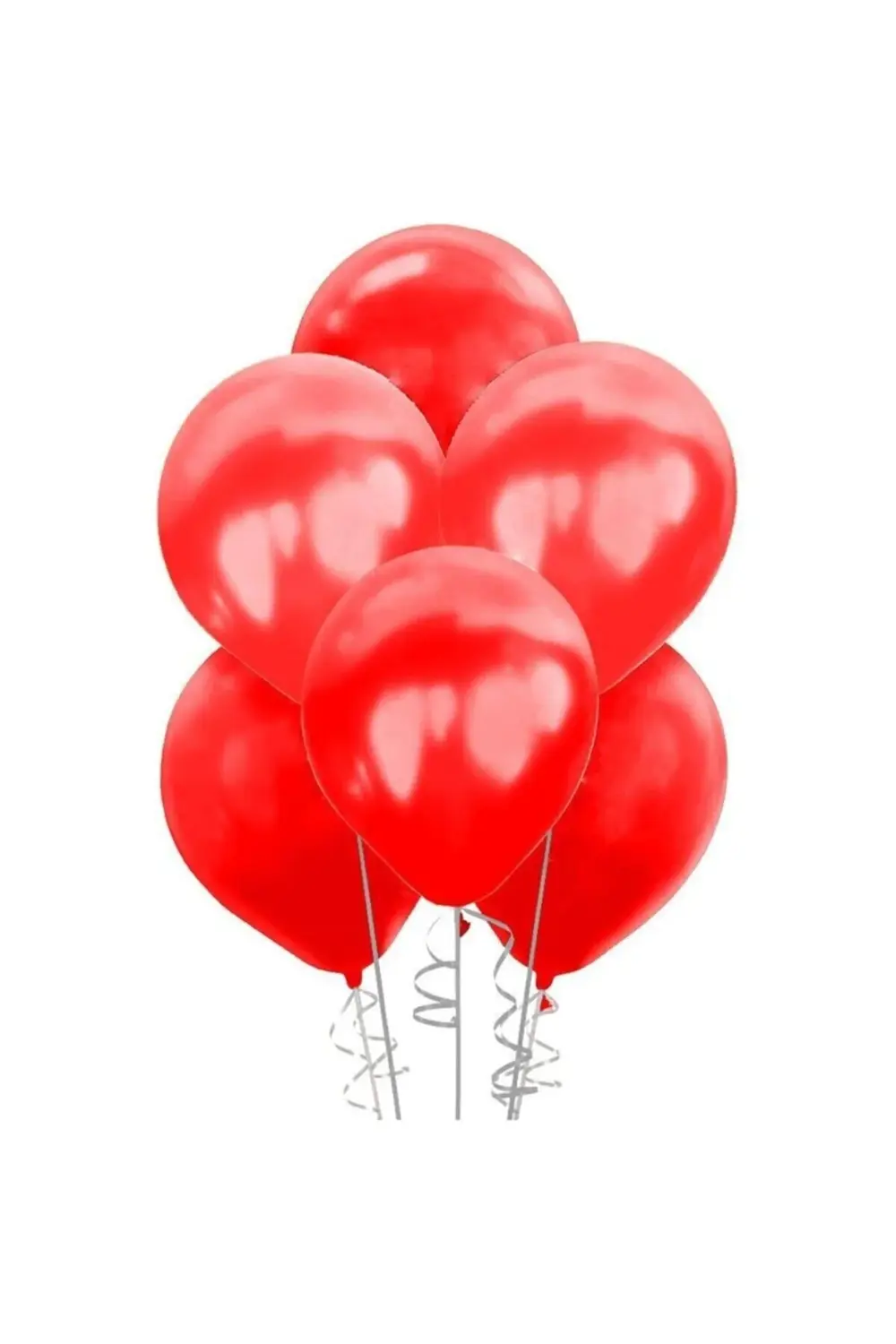 Metalik Kırmızı Balon 100'lü