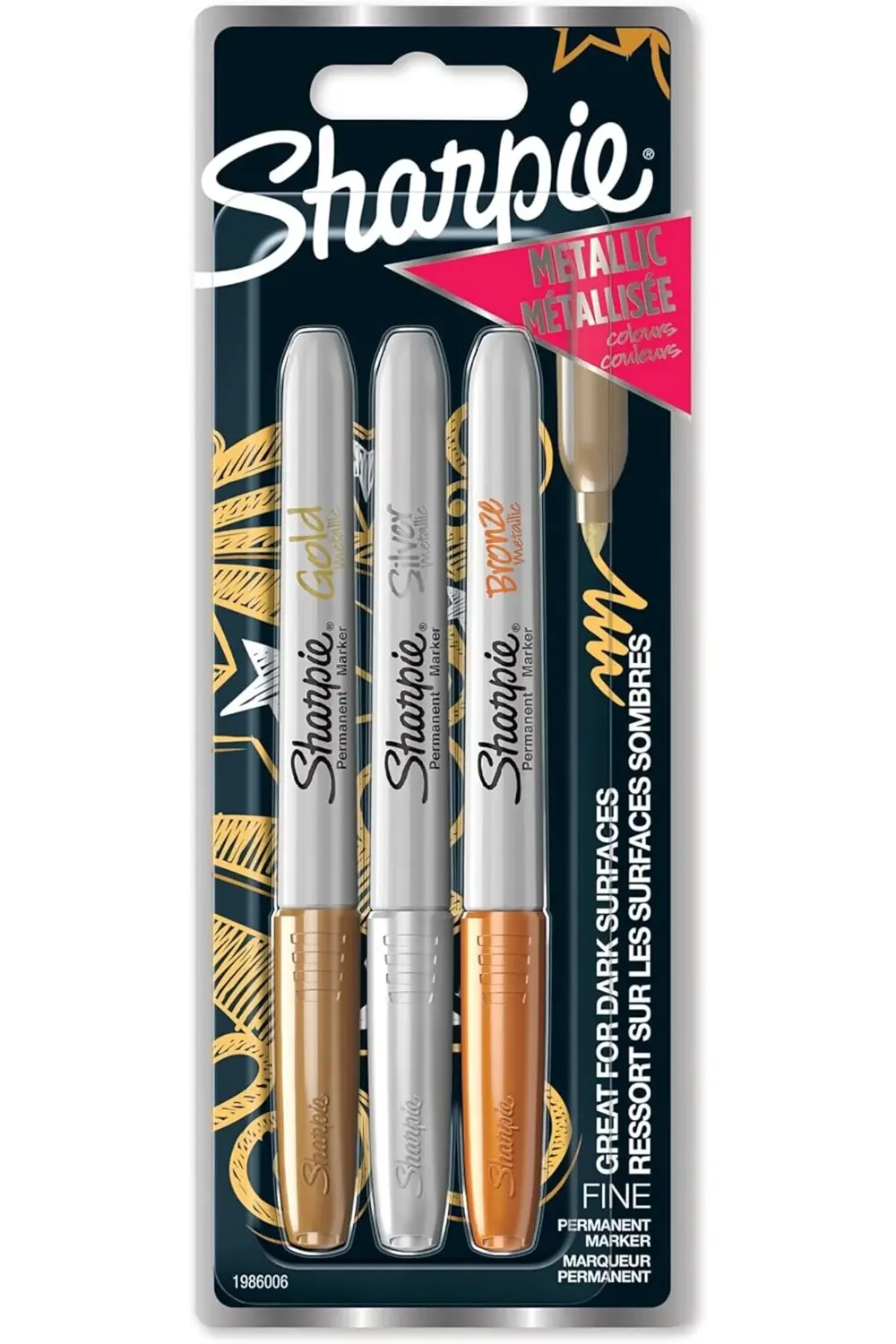 Metalik Markör, Karışık 3'lü Paket 1175735