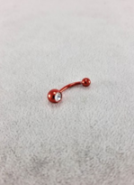 METALİK RENK GÖBEK PİERCİNG-GBKPR42