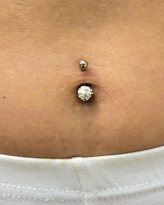 METALİK RENK GÖBEK PİERCİNG-GBKPR42