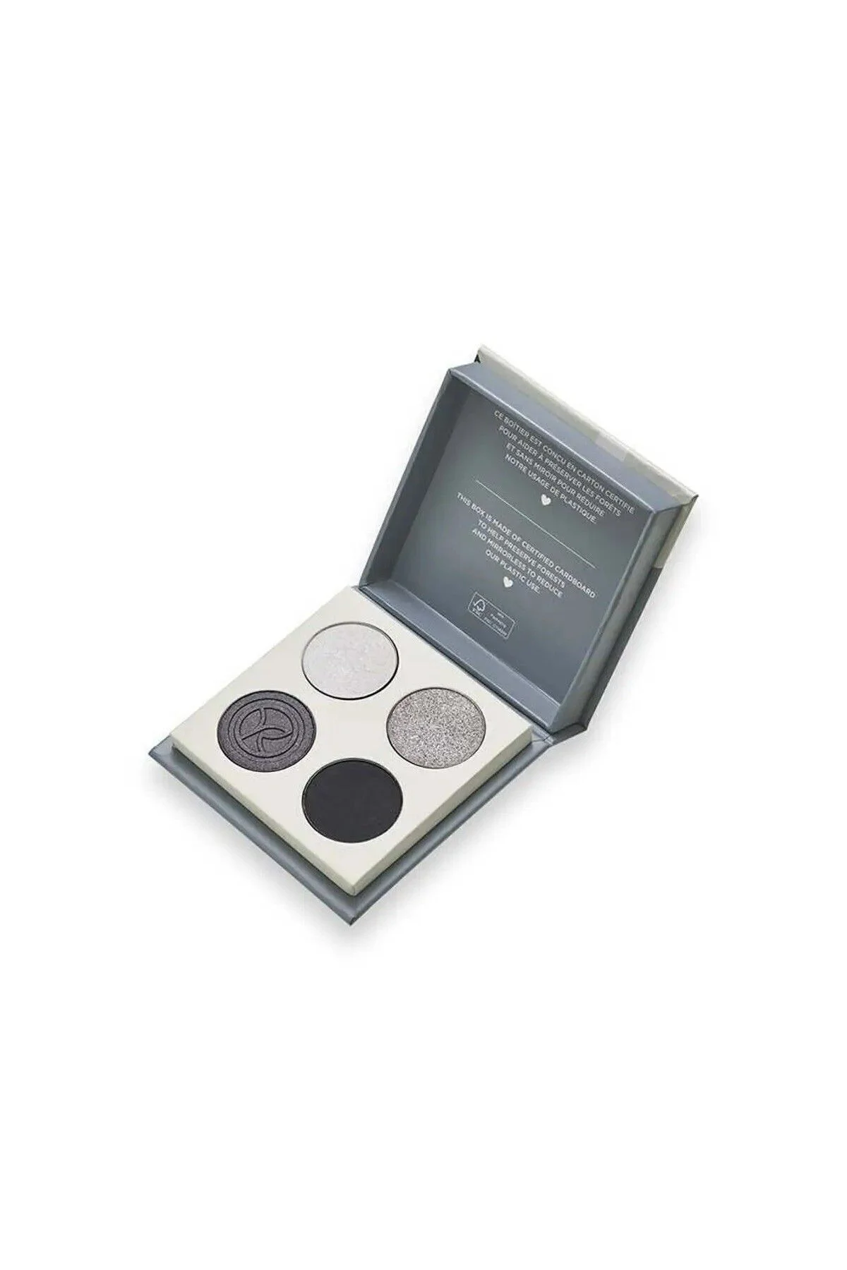 Metalik, Sedefli Ve Mat Bitişlere Sahip 4'lü Far Paleti 5.9 gr Ve