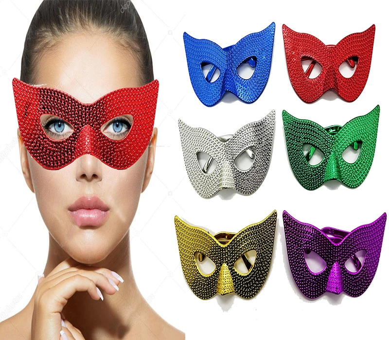 Metalize Ekstra Parlak Maske Model Parti Gözlüğü 6 Renk 6 Adet Metalize Ekstra Parlak Maske Model Parti Gözlüğü 6 Renk 6 Adet