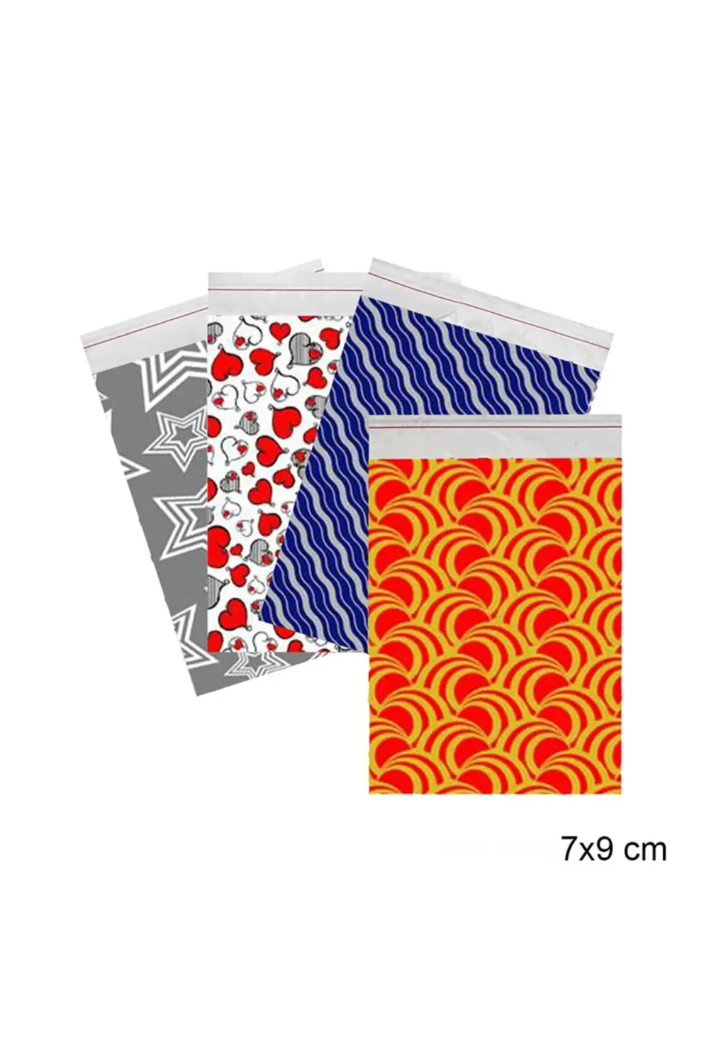 Metalize Poşet (100 'LÜ) (7*9 CM)