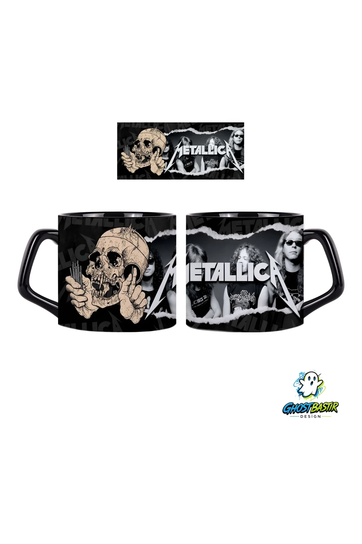 Metallica Kupa Bardak | Tek Adet 0899