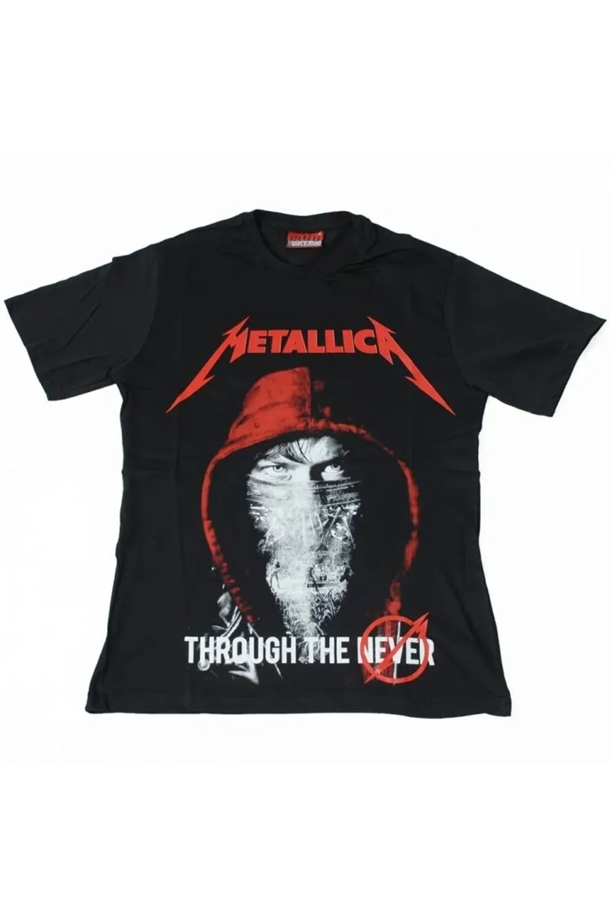 Metallica Through The Never Tişört Siyah