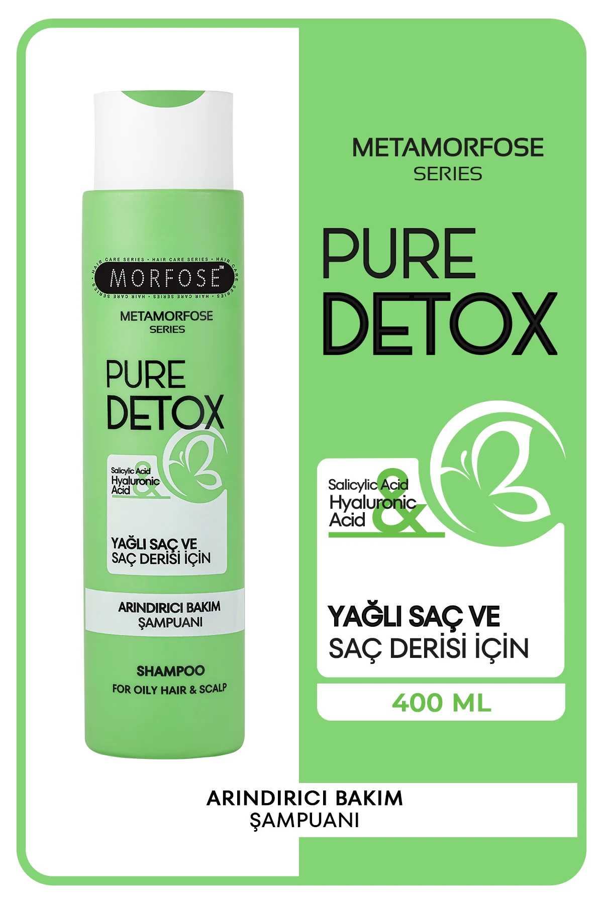 Metamorfose Arındırıcı Bakım Şampuanı 400 ML