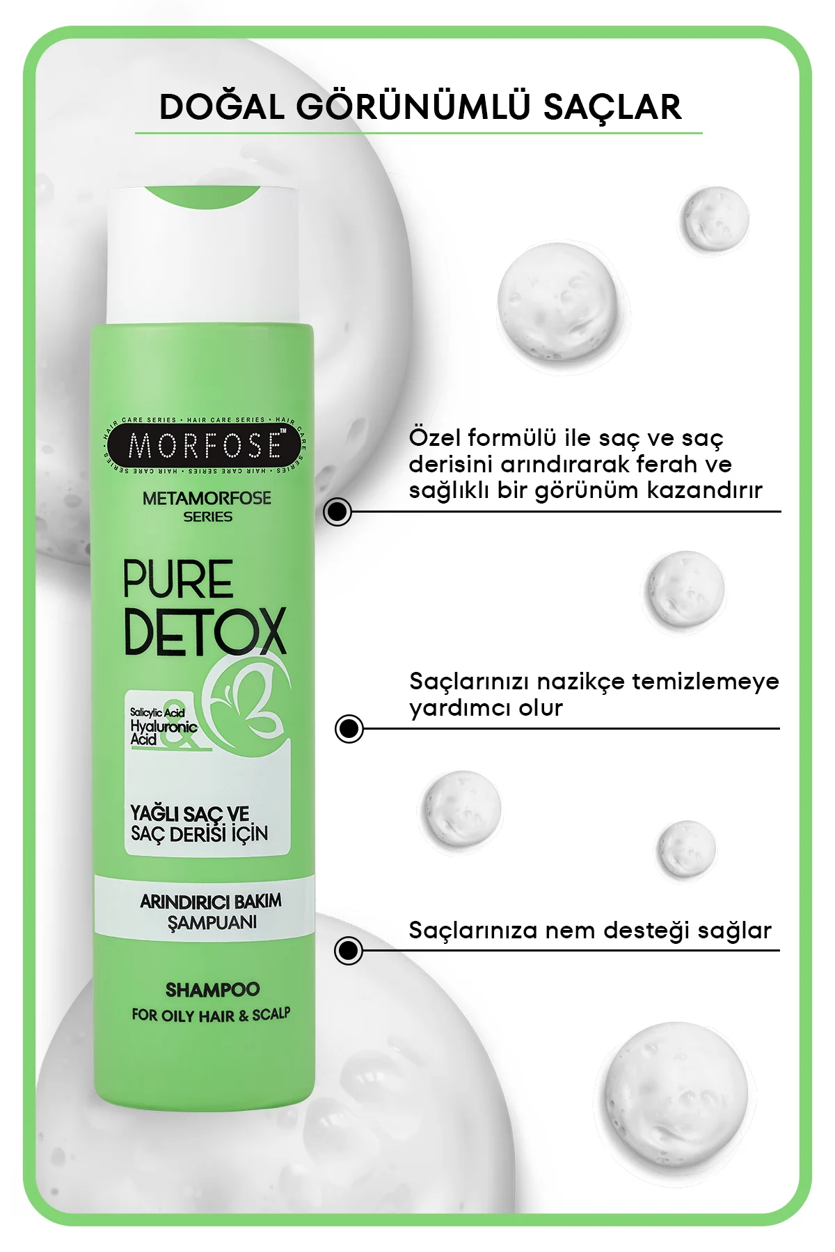 Metamorfose Arındırıcı Bakım Şampuanı 400 ML