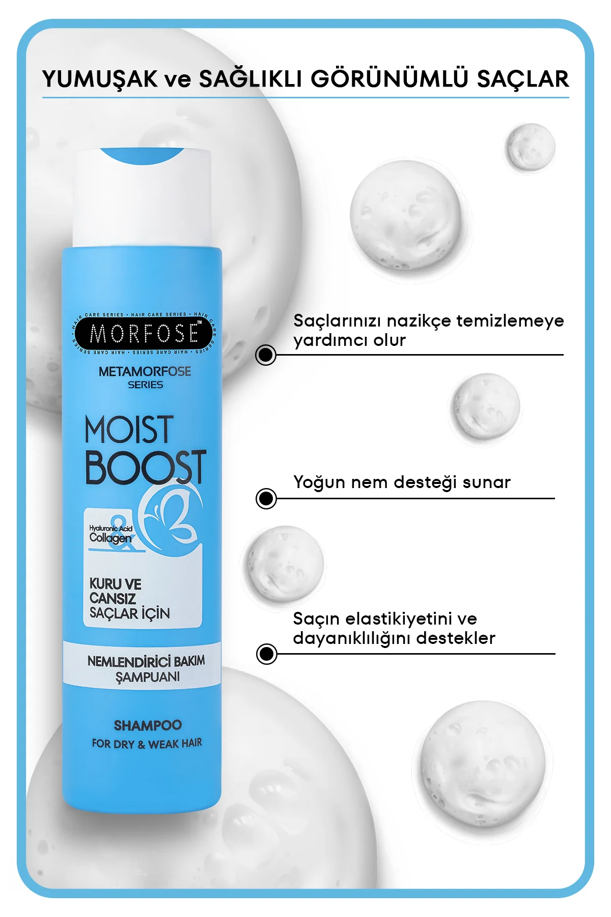 Metamorfose Nemlendirici Bakım Şampuanı 400 ML