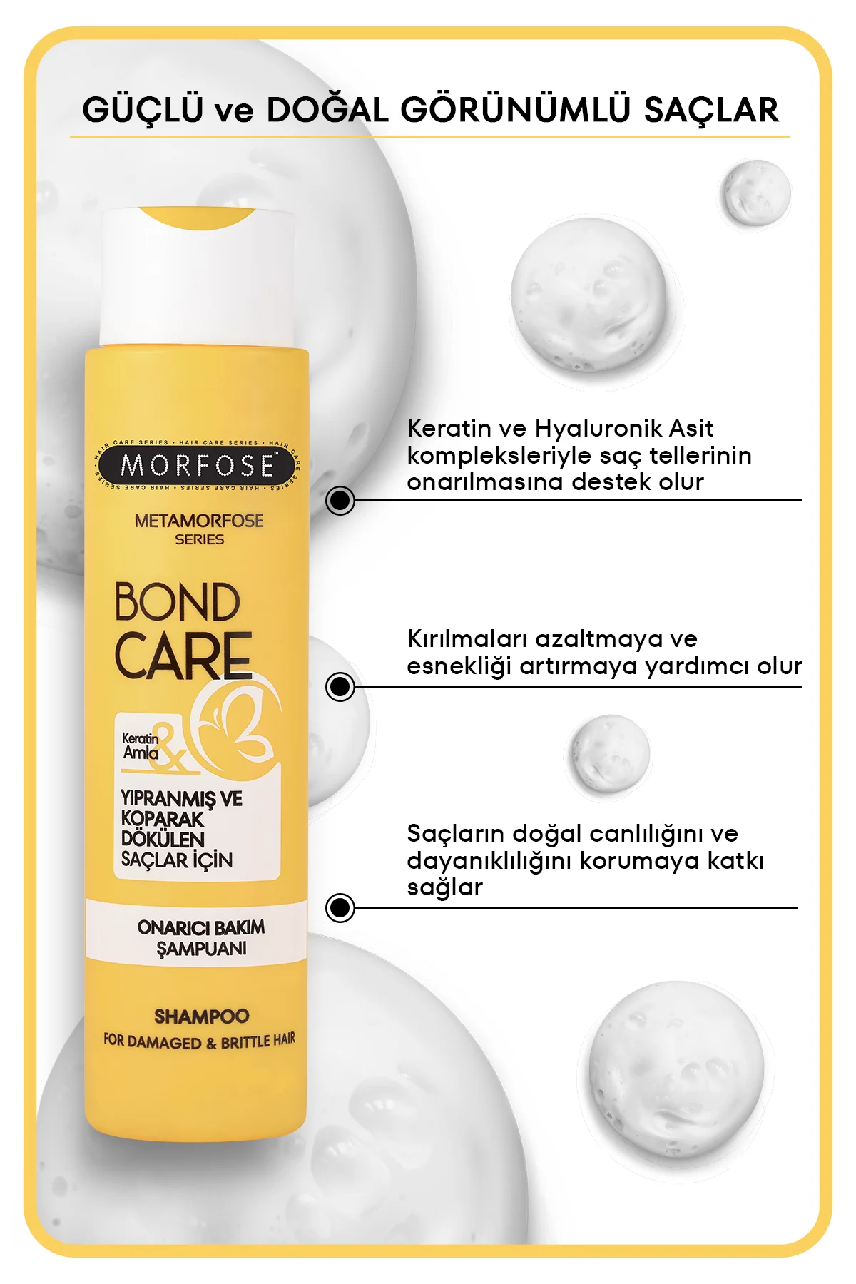 Metamorfose Onarıcı Bakım Şampuanı 400 ML