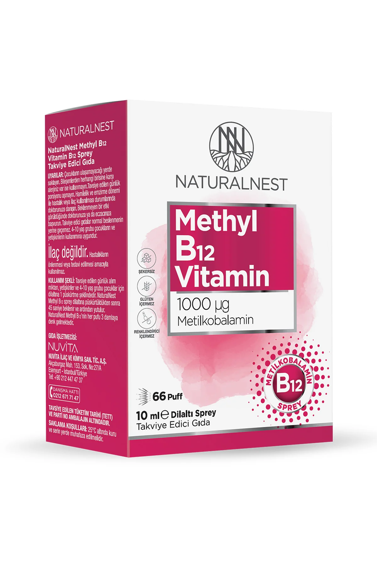 Methyl B12 1000 Mcg 10 ml Sprey